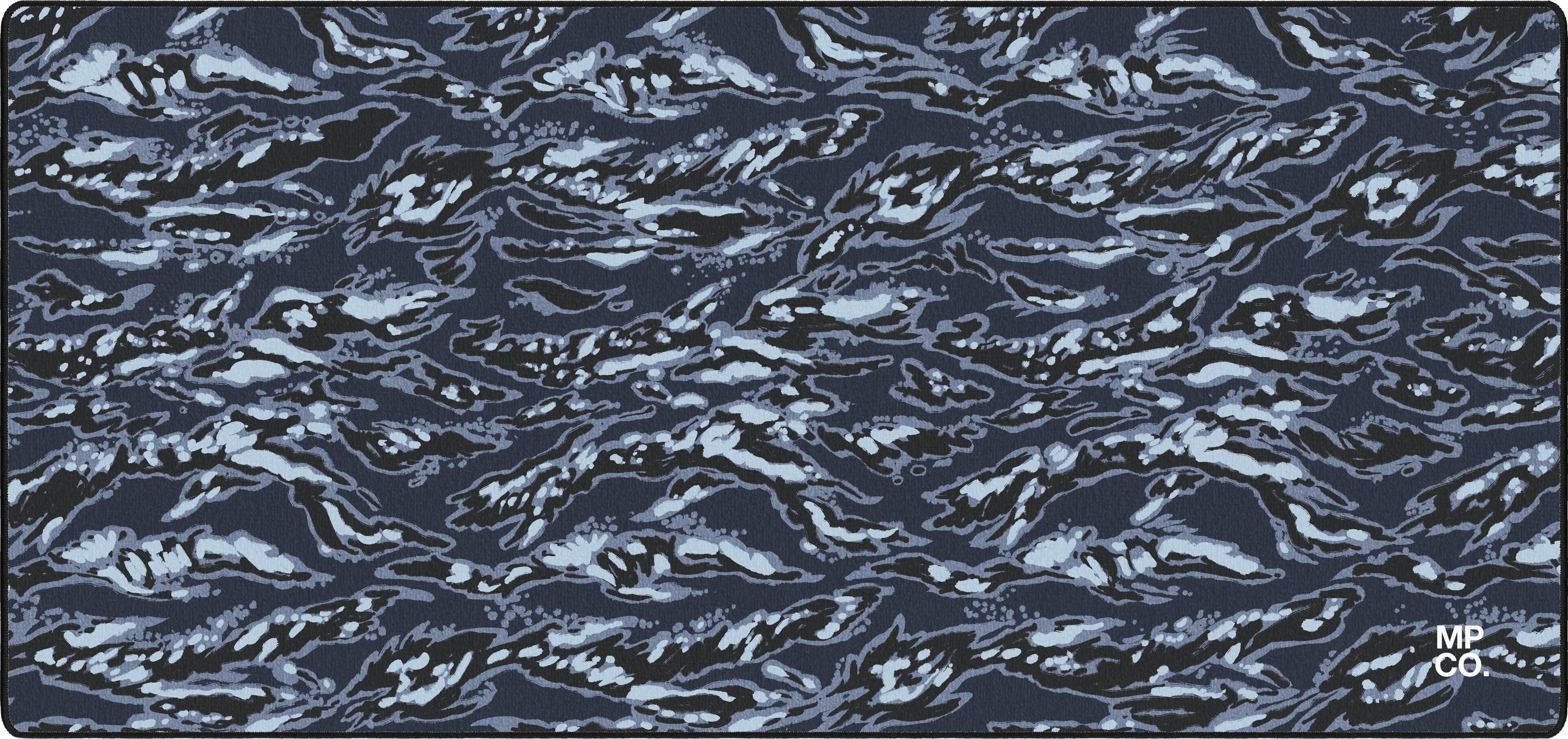 Forest Tiger mousepad thumbnail, Blue, Large/XXL
