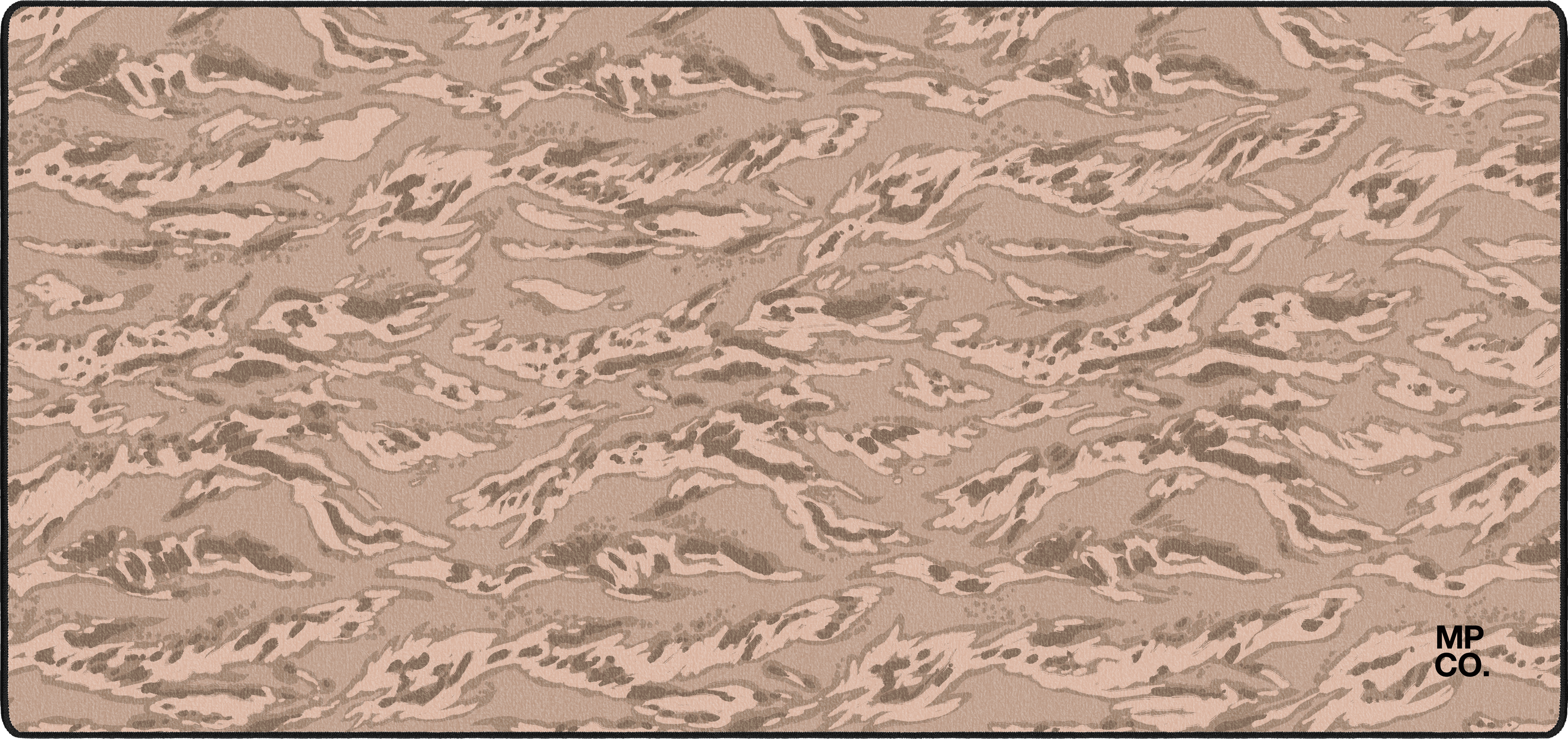 Forest Tiger mousepad thumbnail, Tan, Large/XXL