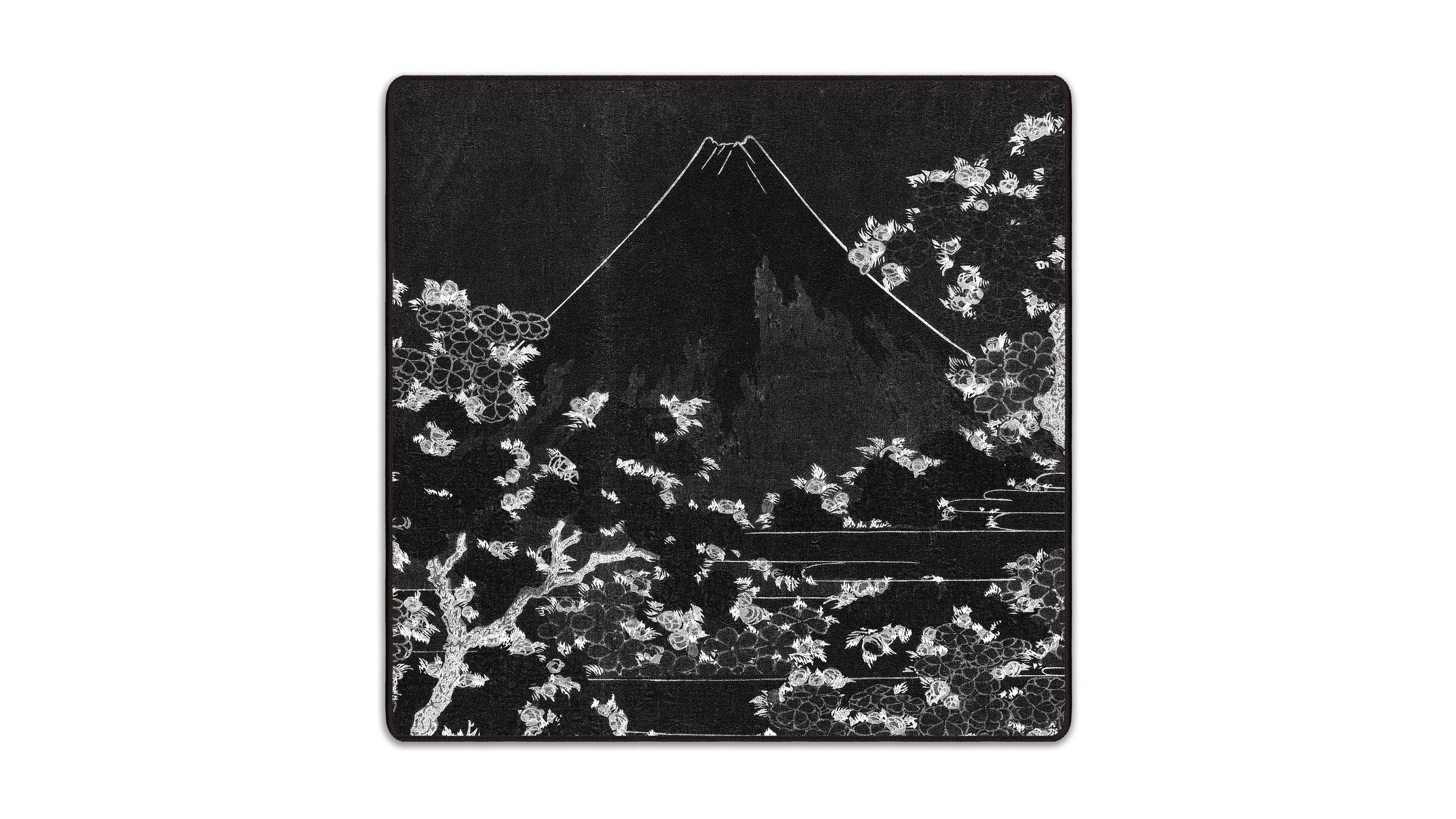 Mount Fuji with Cherry Trees in Bloom - The Mousepad Company