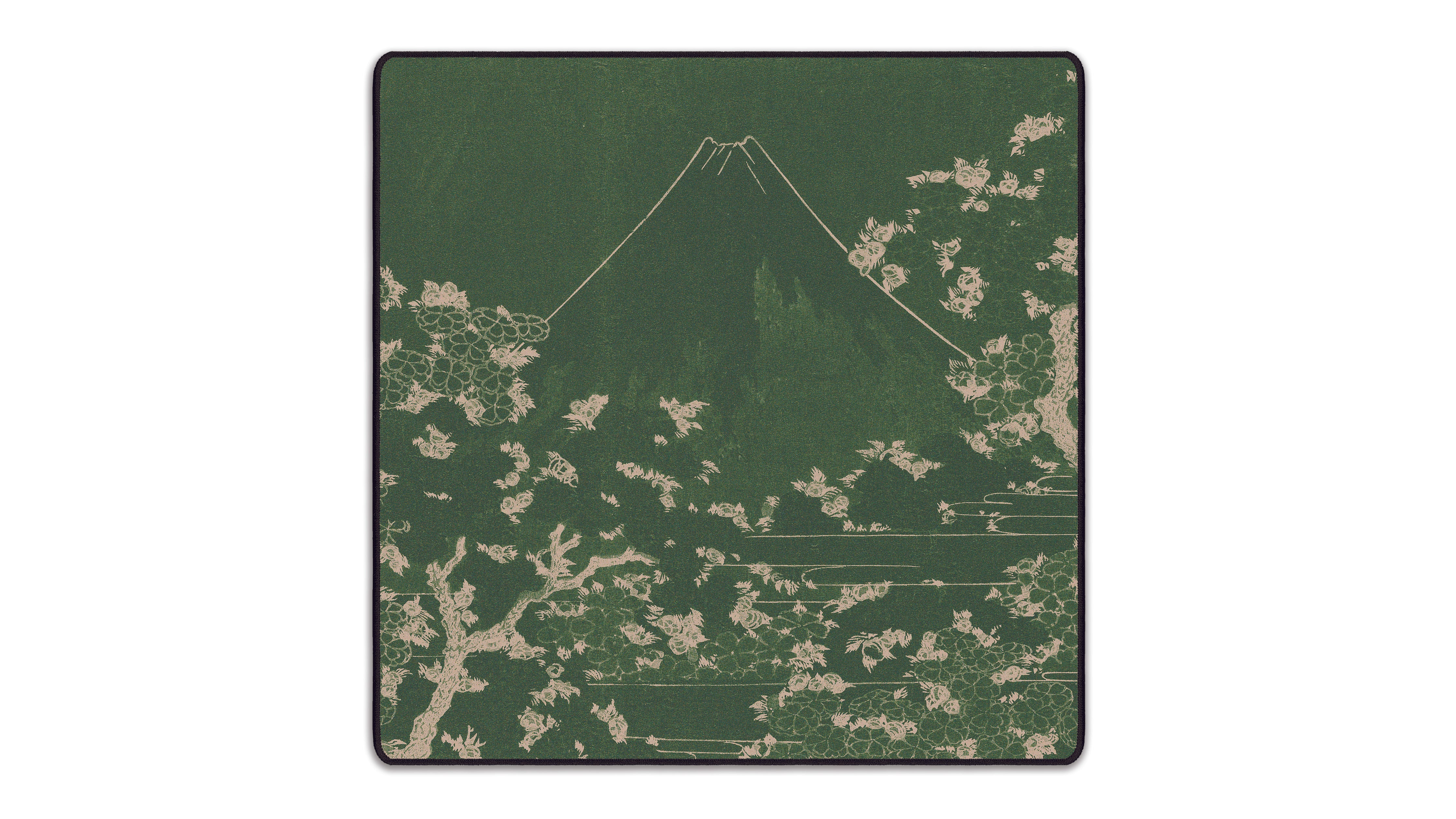 Mount Fuji with Cherry Trees in Bloom - The Mousepad Company