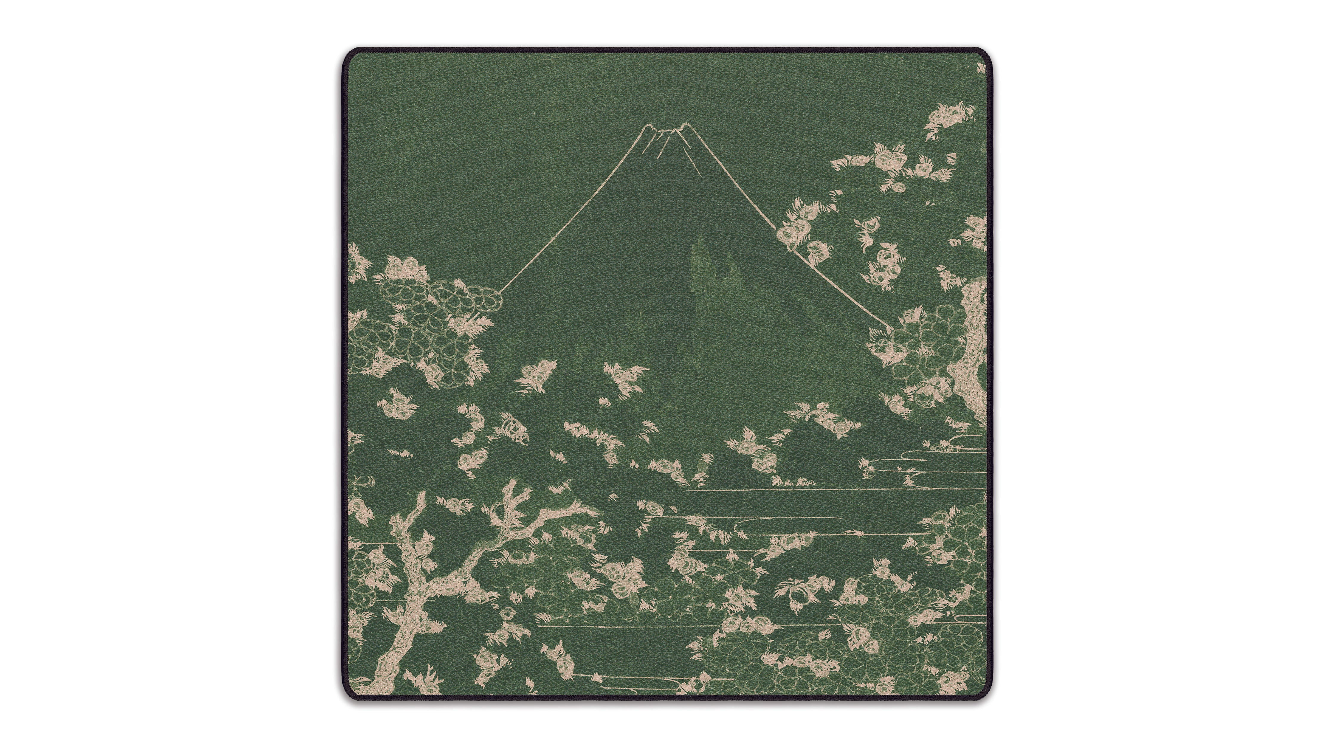 Mount Fuji with Cherry Trees in Bloom - The Mousepad Company