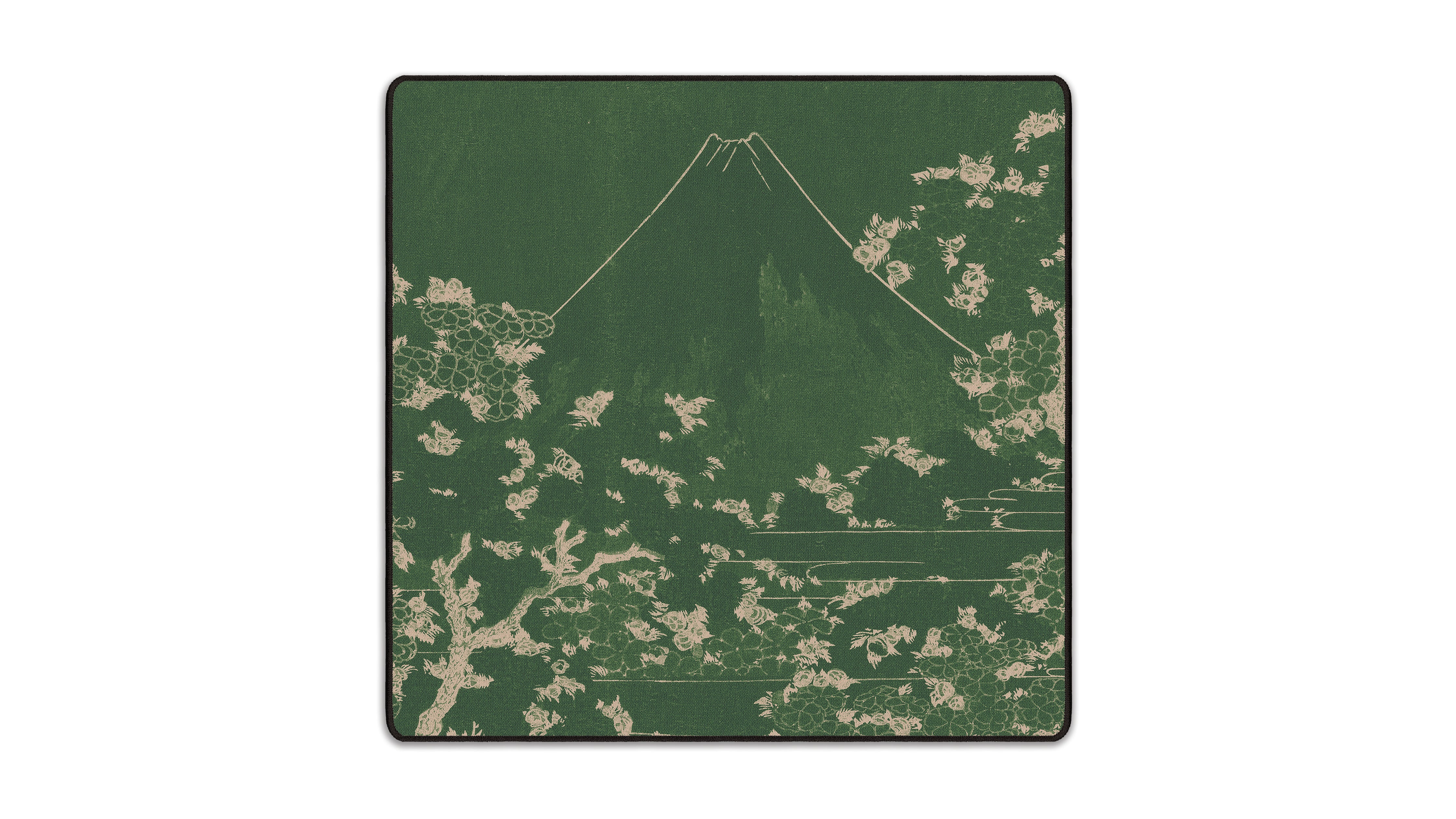 Mount Fuji with Cherry Trees in Bloom - The Mousepad Company