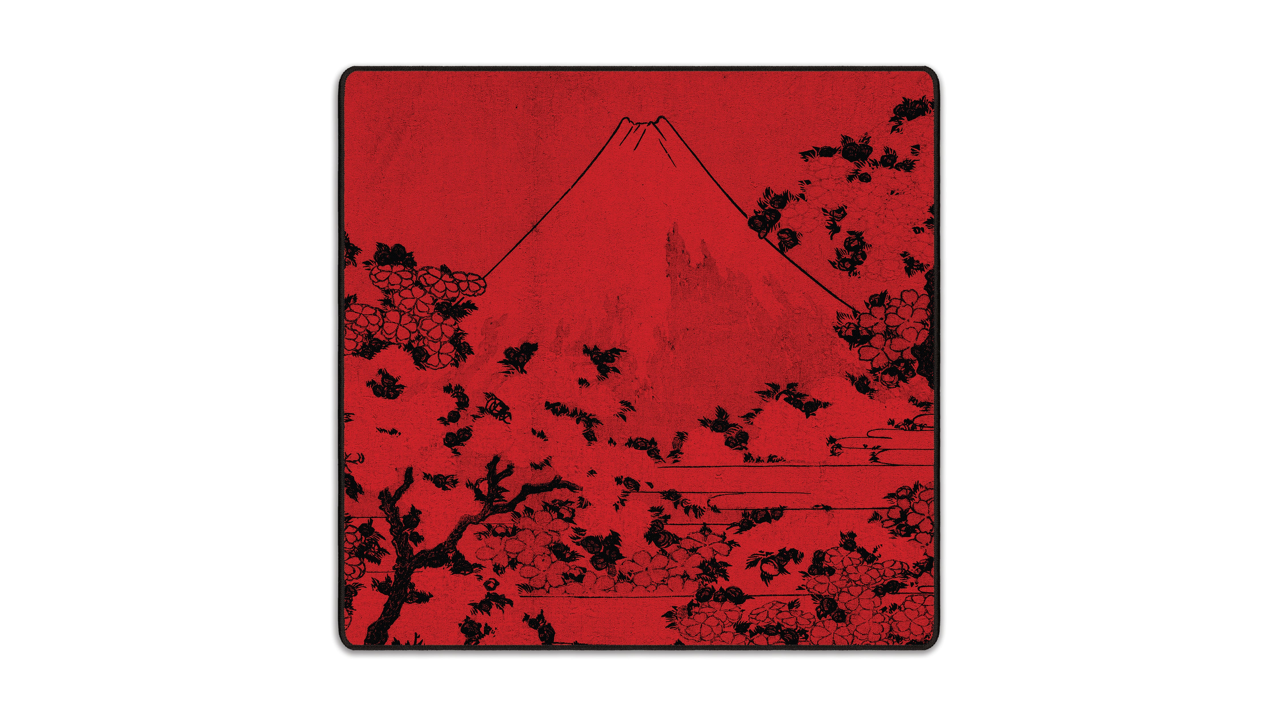 Mount Fuji with Cherry Trees in Bloom - The Mousepad Company