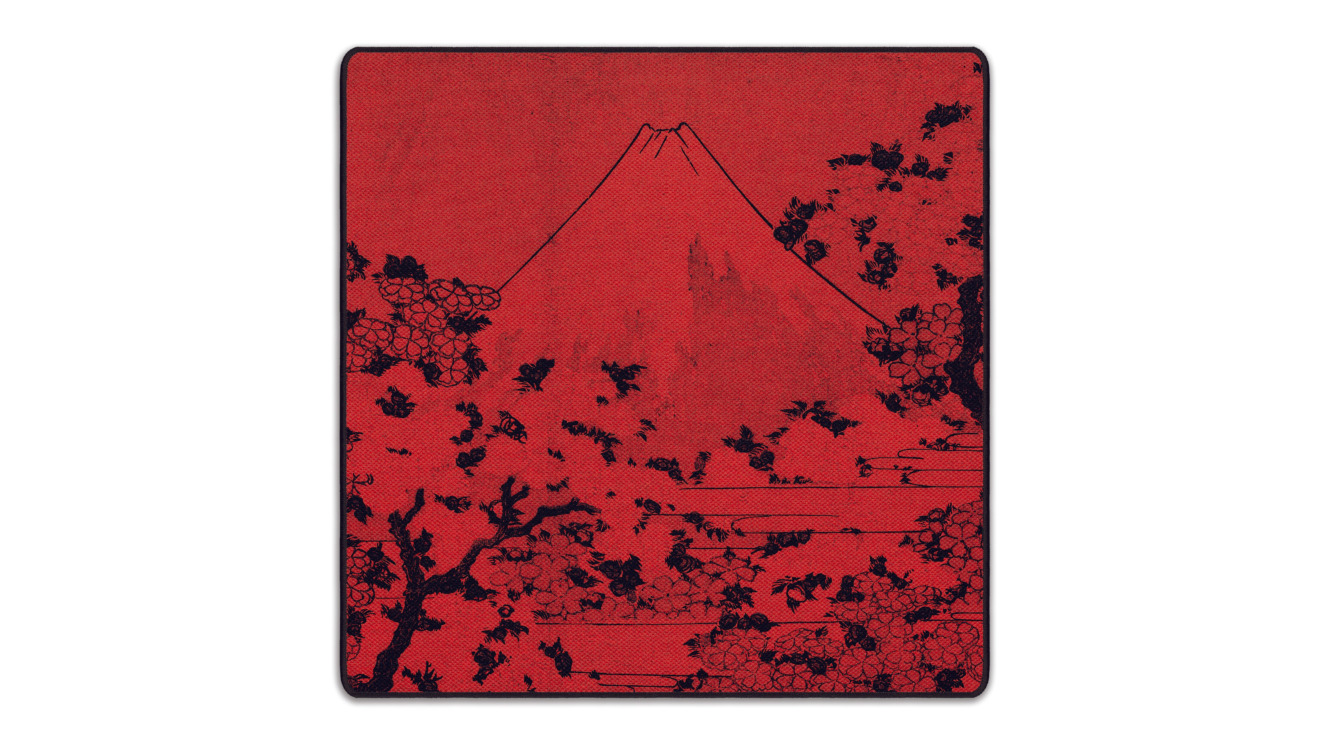 Mount Fuji with Cherry Trees in Bloom - The Mousepad Company