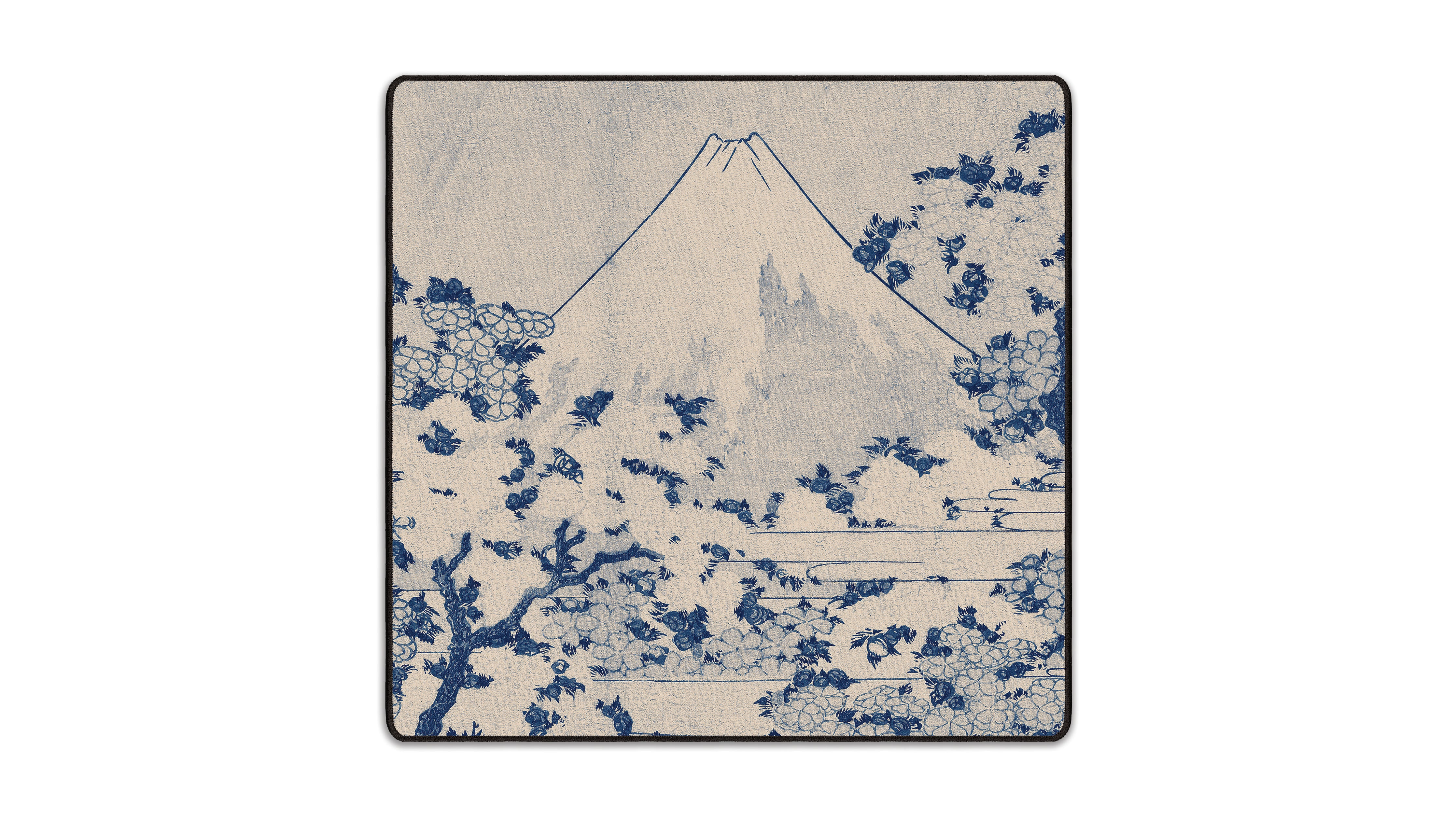 Mount Fuji with Cherry Trees in Bloom - The Mousepad Company