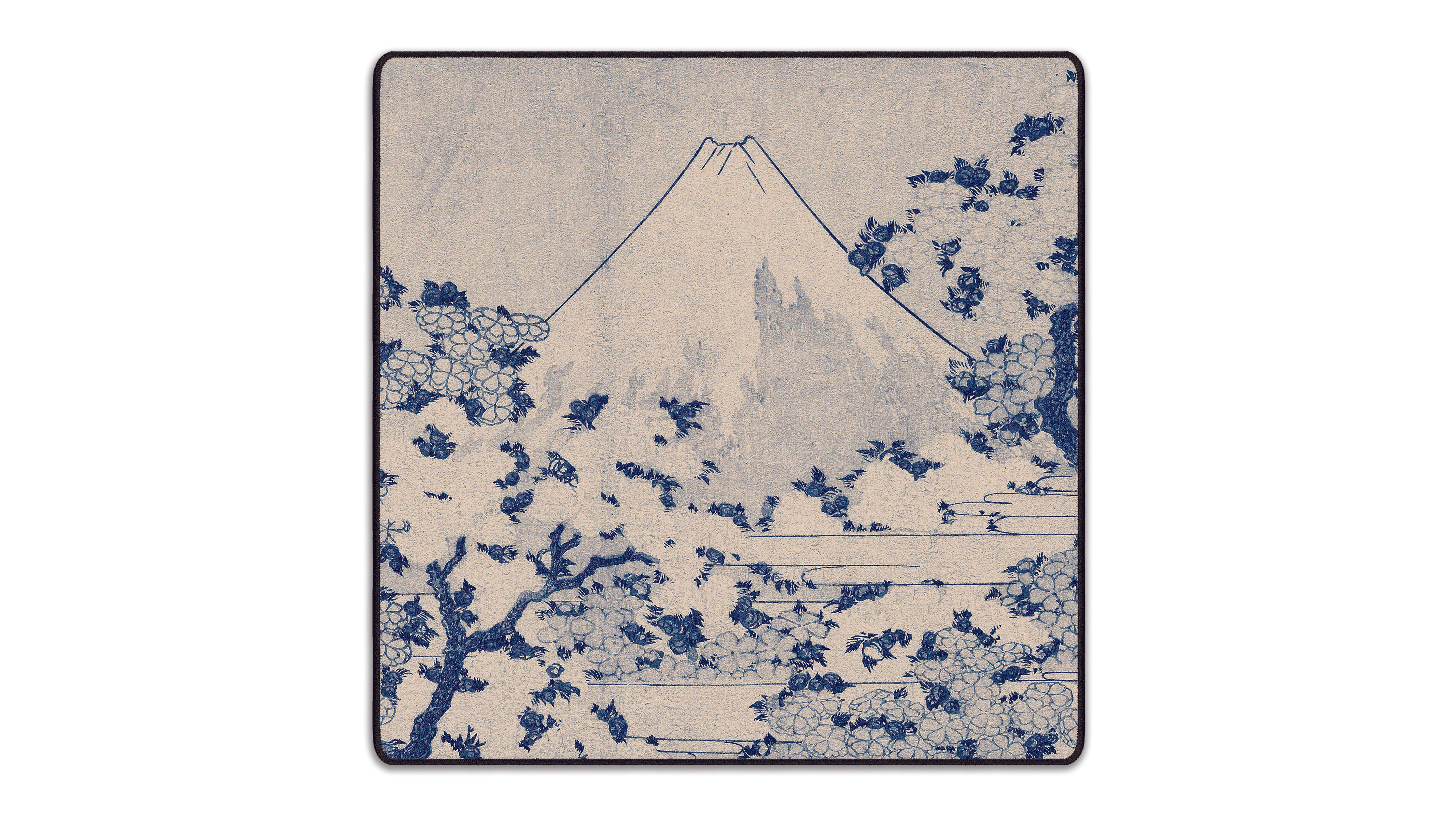 Mount Fuji with Cherry Trees in Bloom - The Mousepad Company