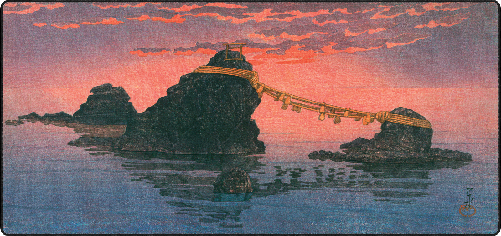 Futamigaura, by Hasui