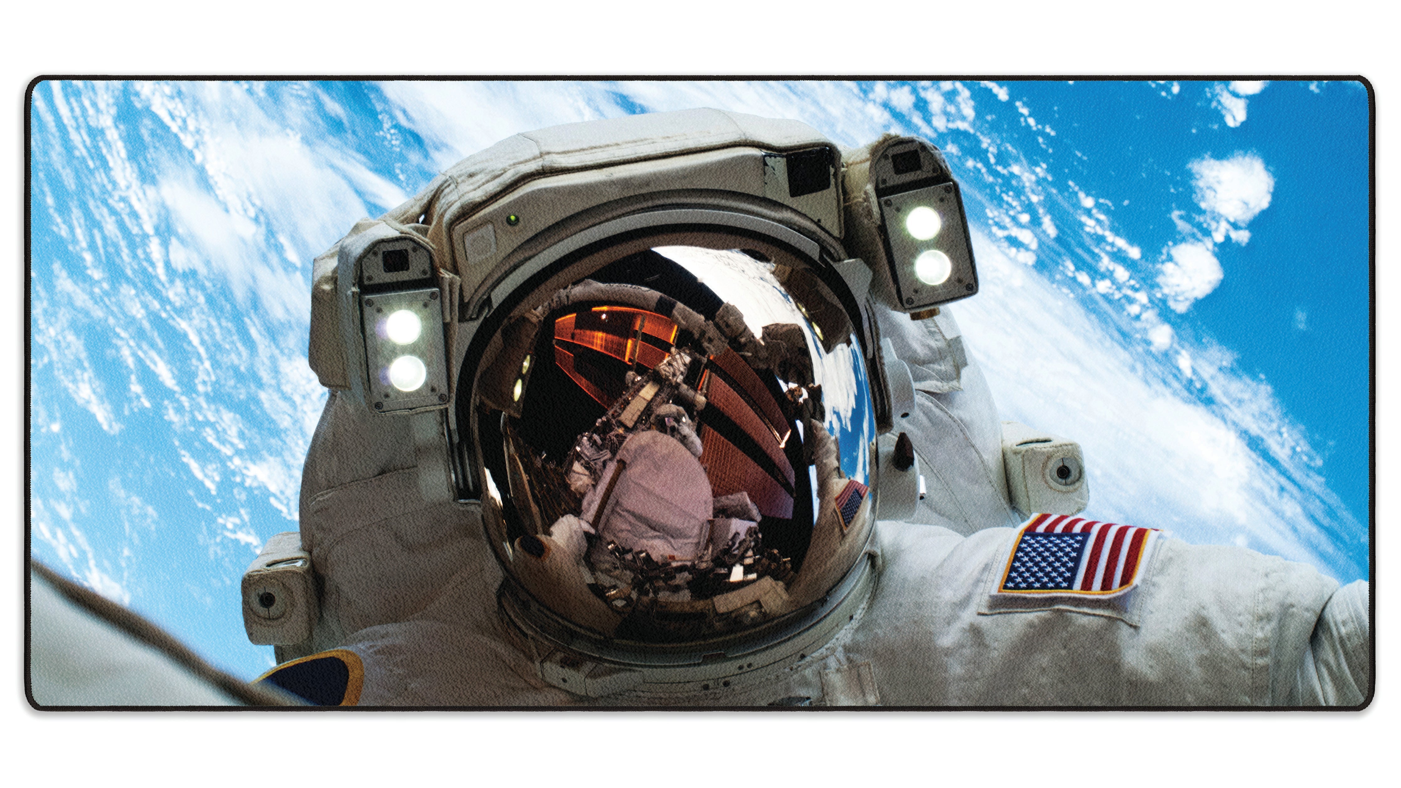 Astronaut's Space Gaze - The Mousepad Company