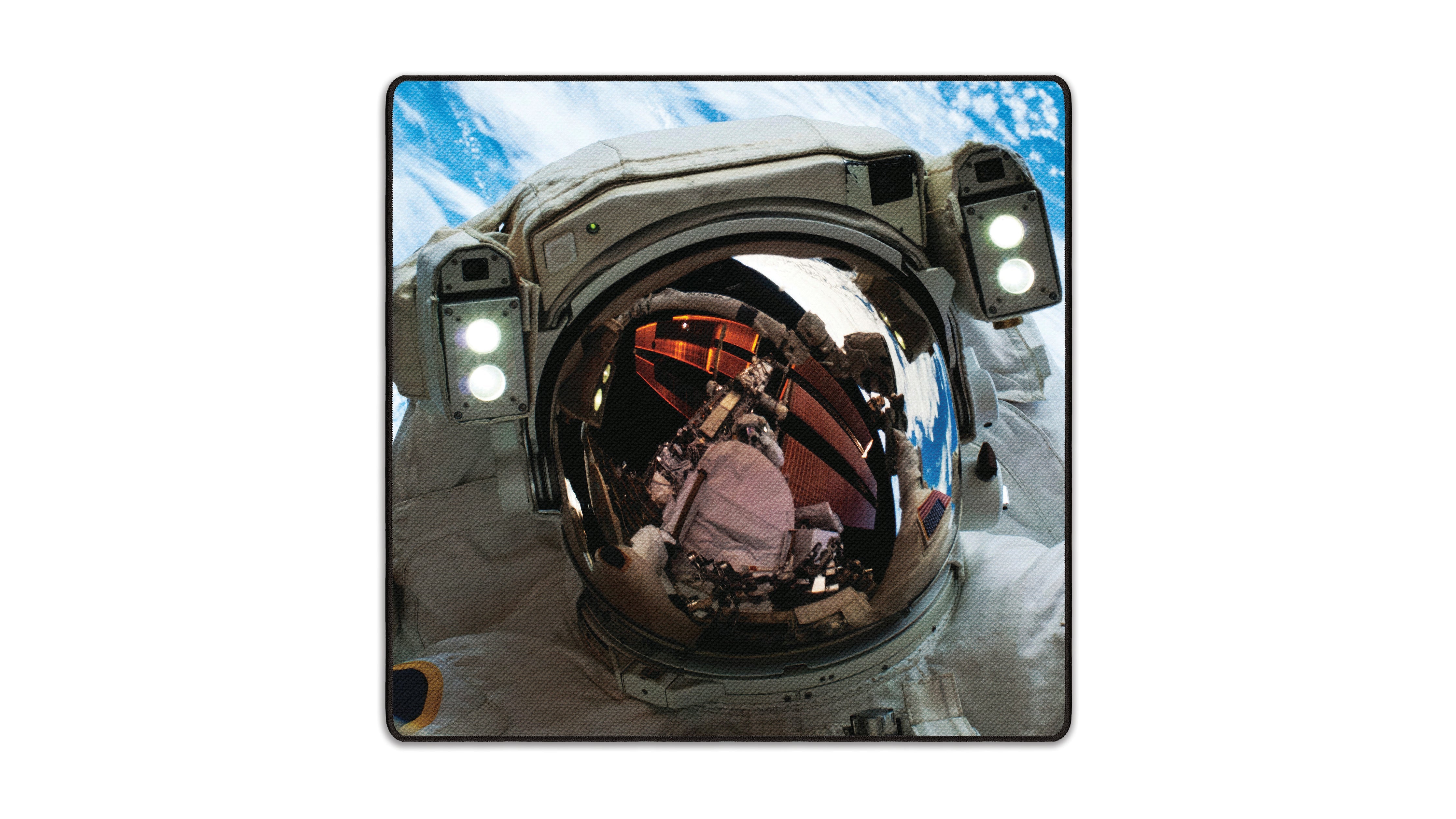 Astronaut's Space Gaze - The Mousepad Company