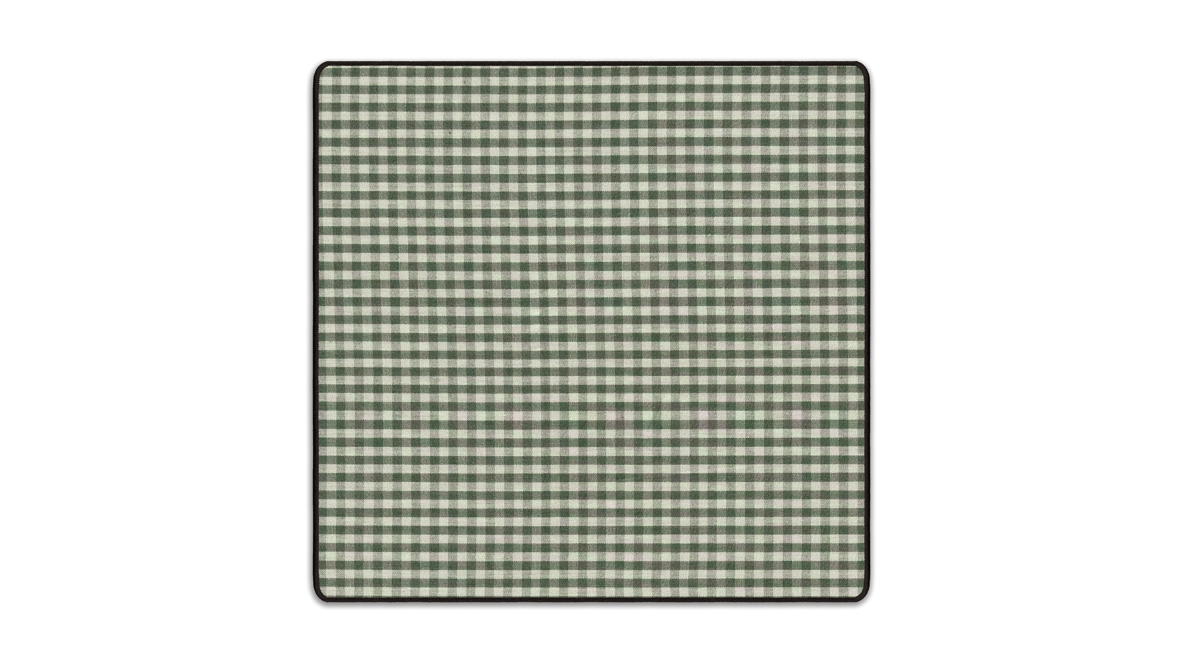 Green Gingham - The Mousepad Company