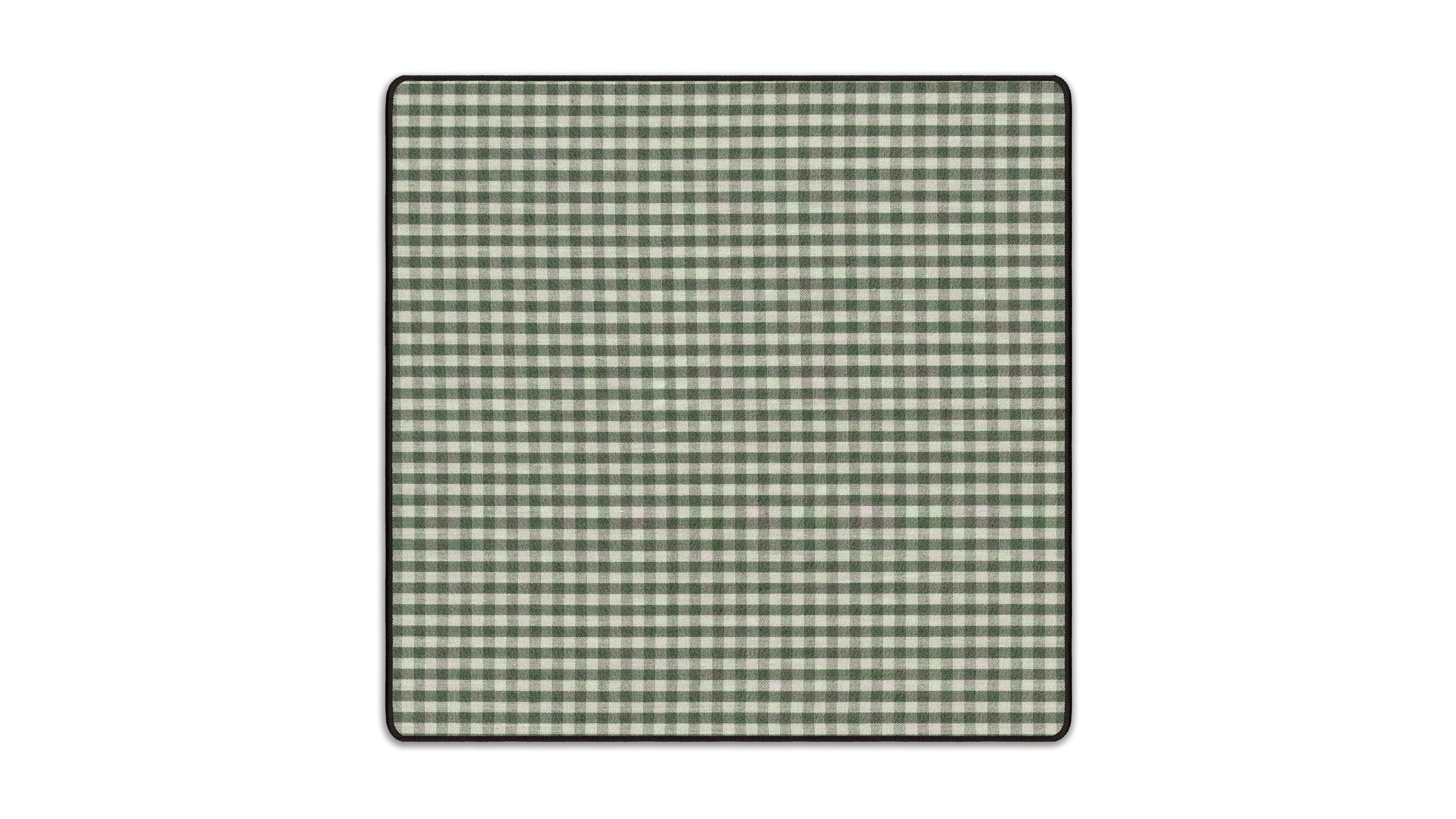 Green Gingham - The Mousepad Company