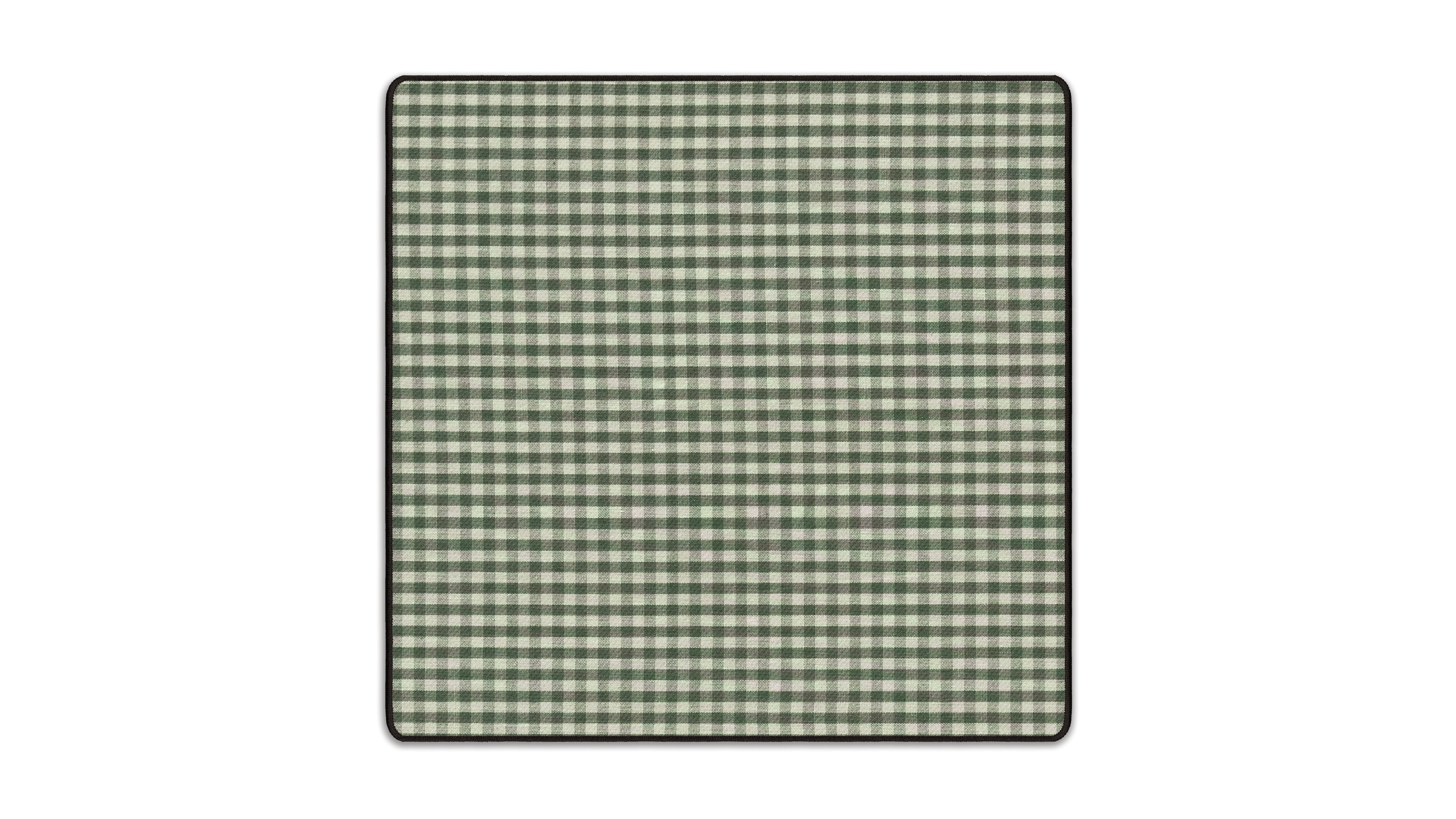 Green Gingham - The Mousepad Company