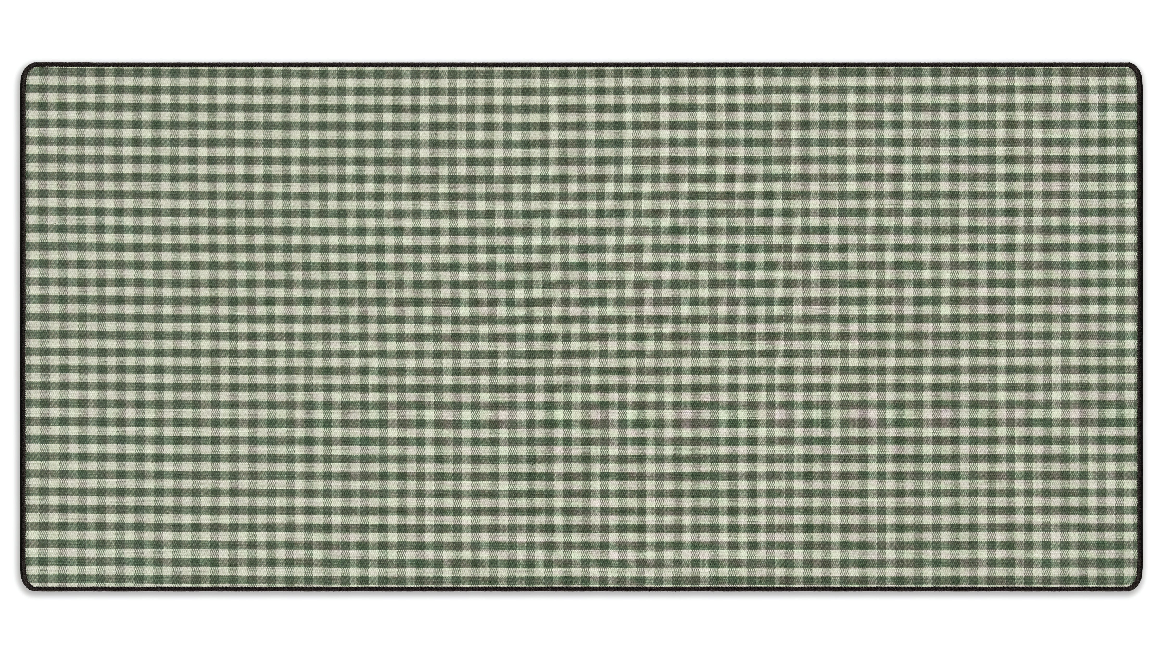 Green Gingham - The Mousepad Company