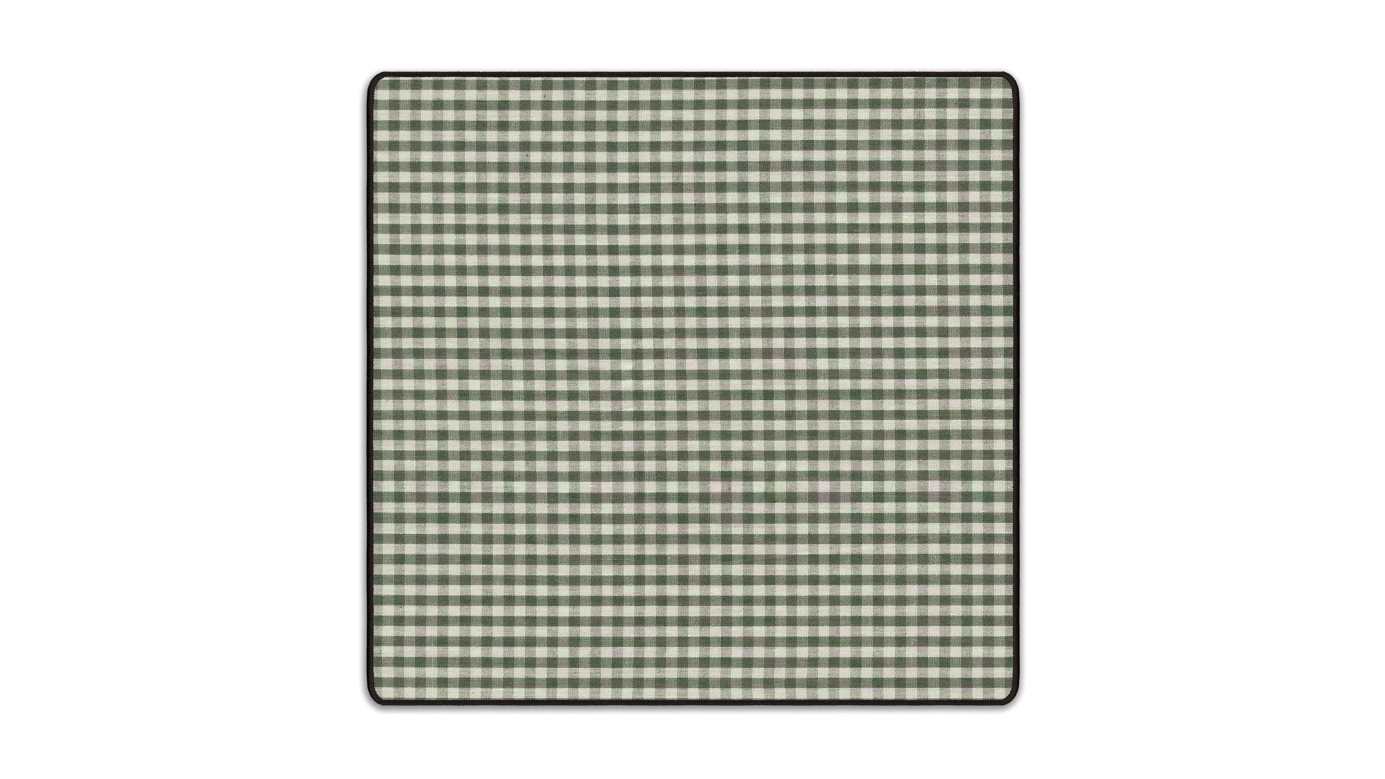 Green Gingham - The Mousepad Company
