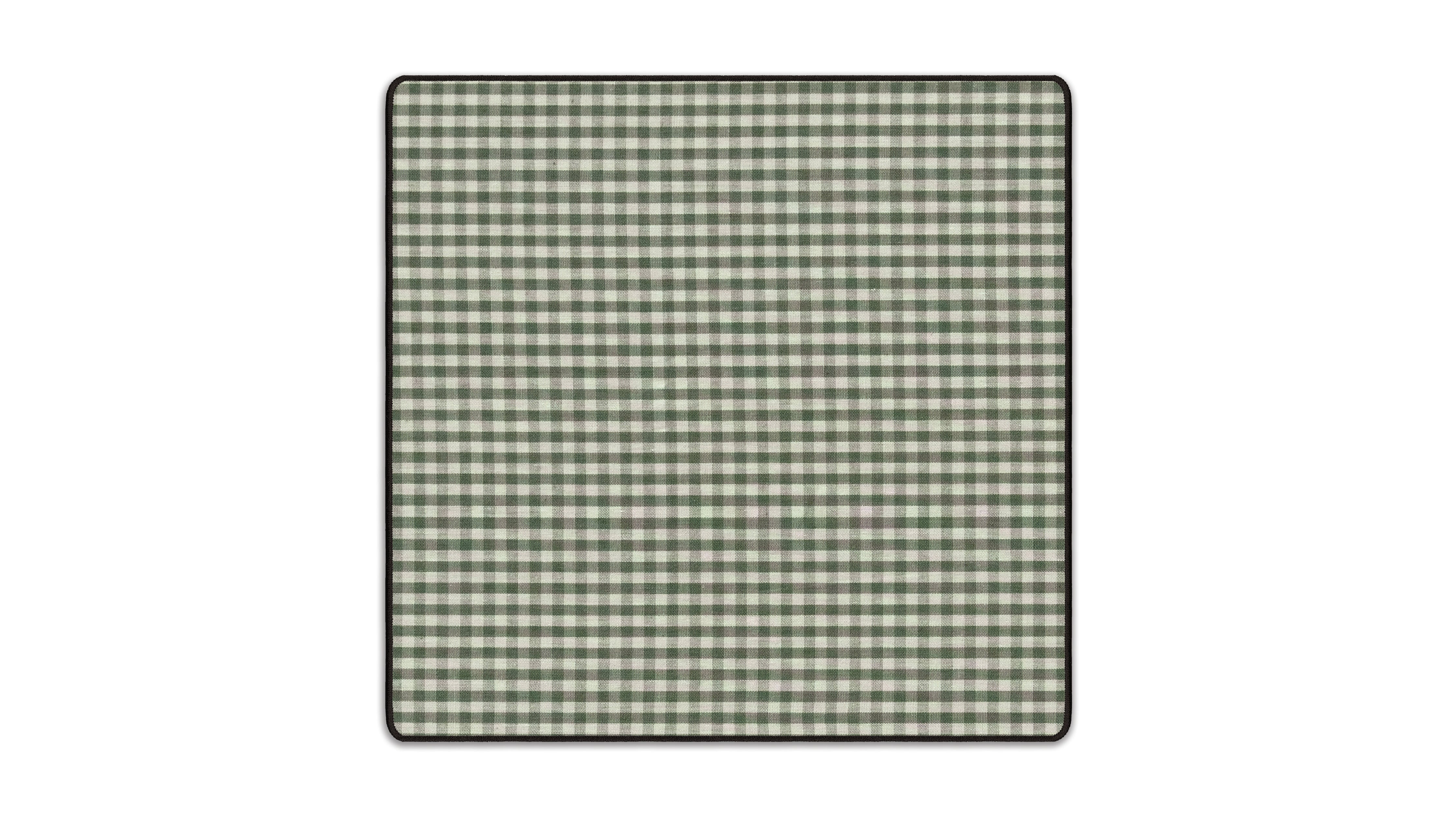 Green Gingham - The Mousepad Company