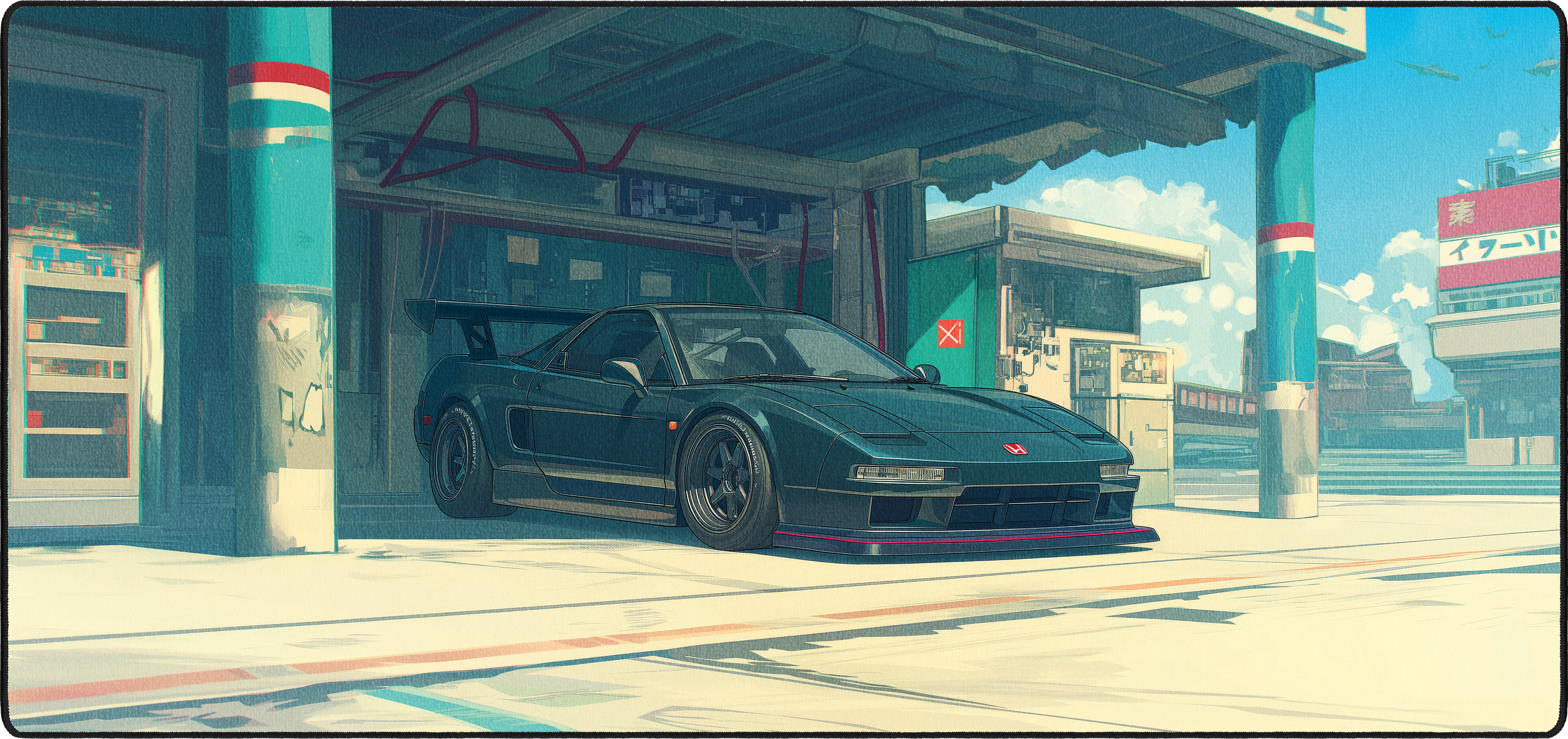 Haruki's Honda mousepad thumbnail, Original, Large/XXL