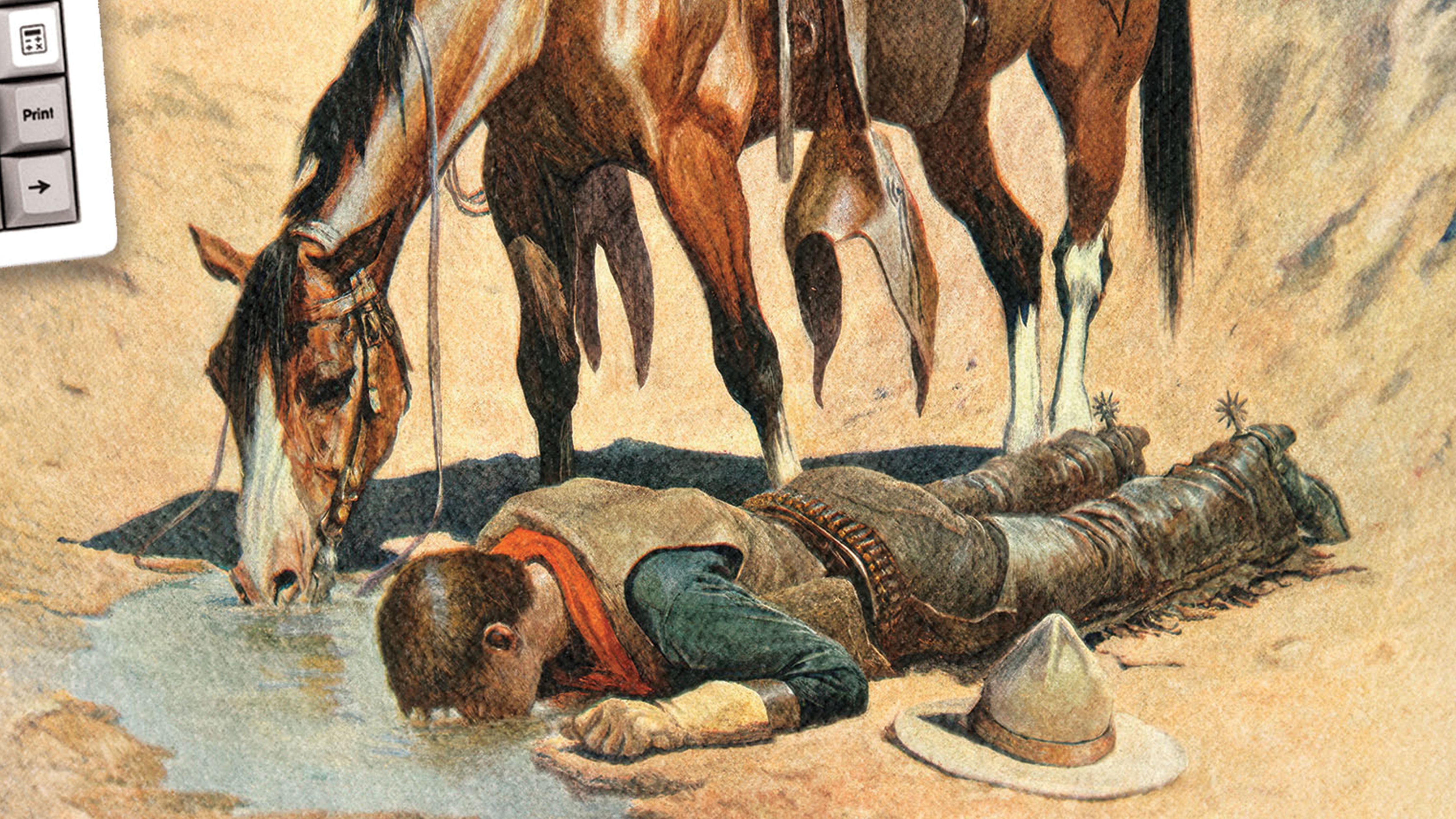 The Water Hole by Stanley L Wood - The Mousepad Company