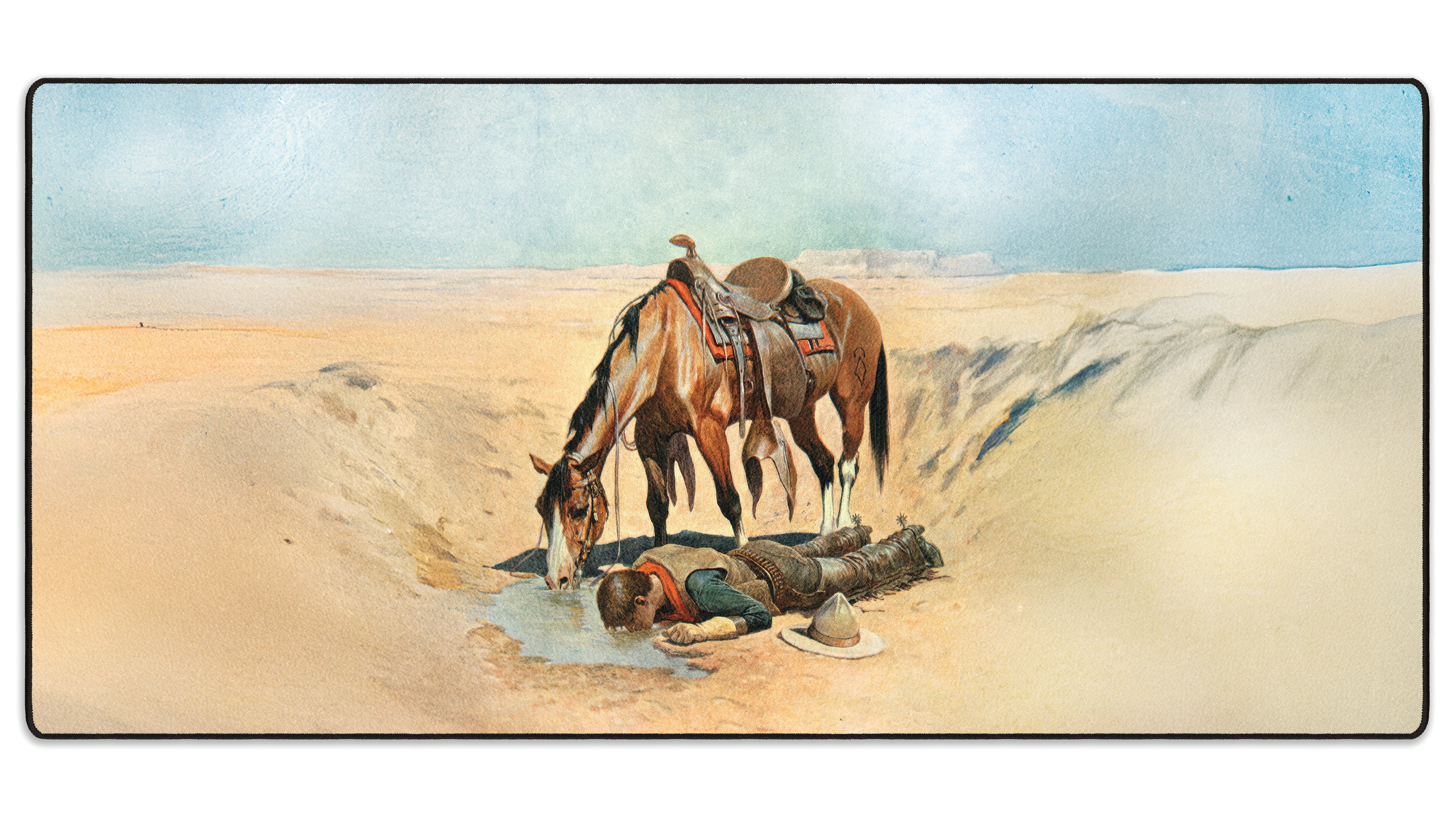 The Water Hole by Stanley L Wood - The Mousepad Company