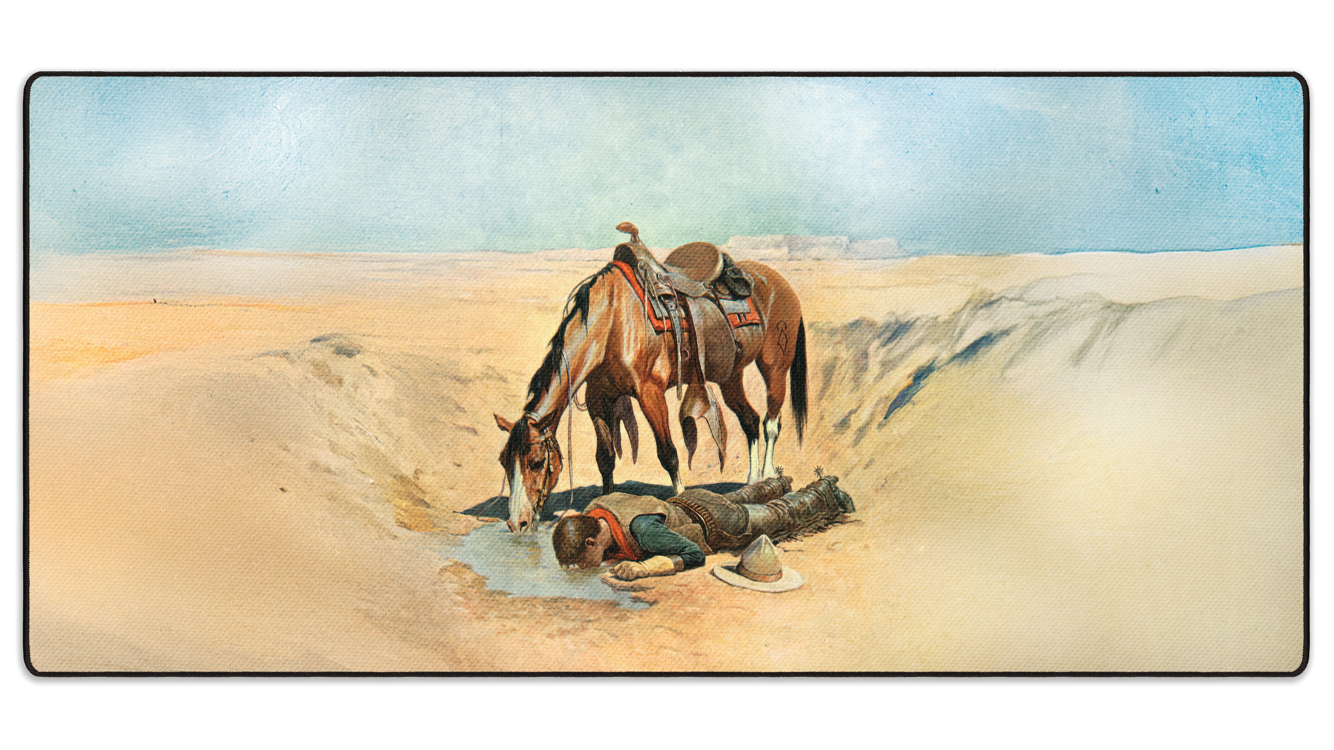 The Water Hole by Stanley L Wood - The Mousepad Company