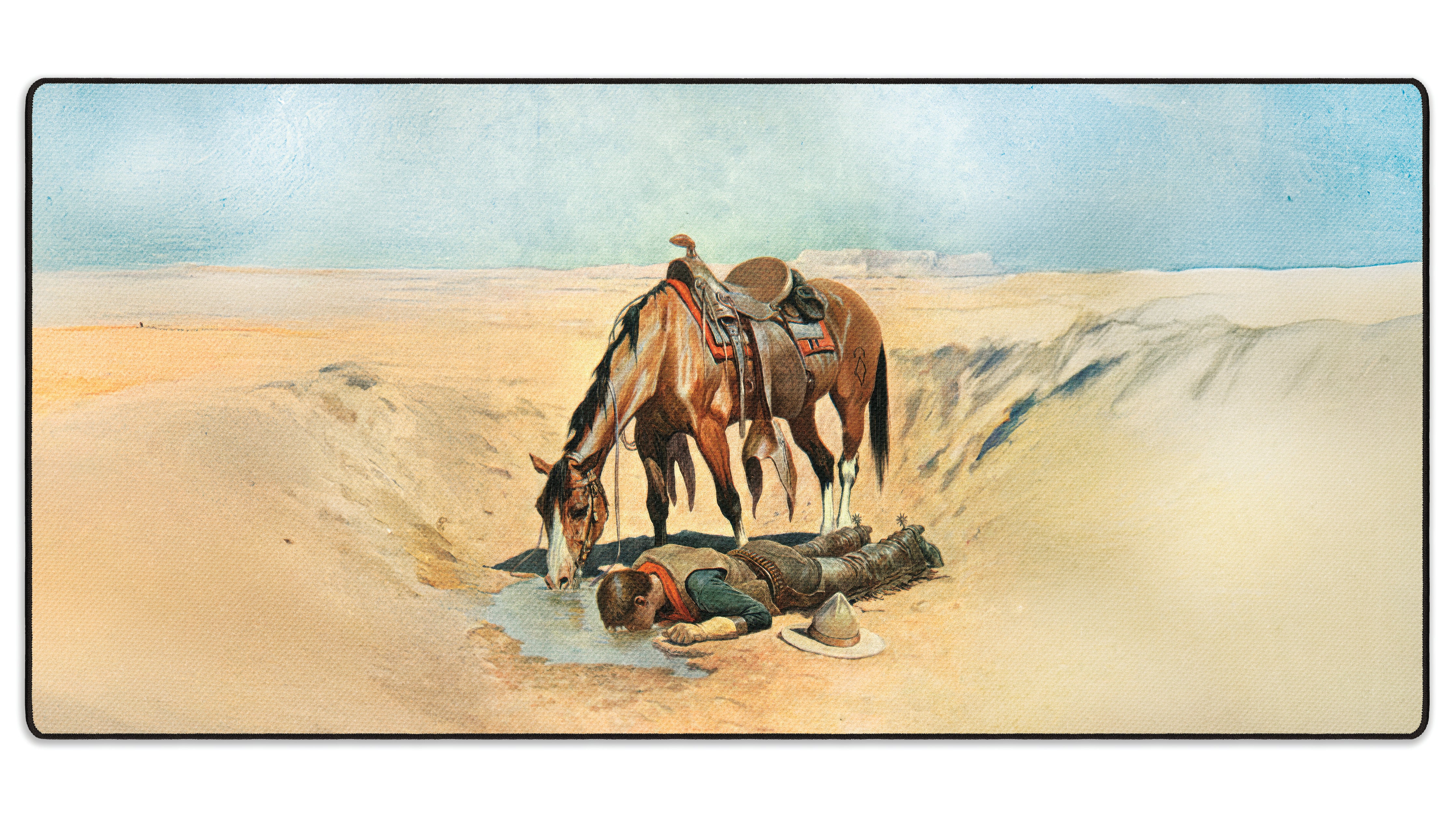 The Water Hole by Stanley L Wood - The Mousepad Company