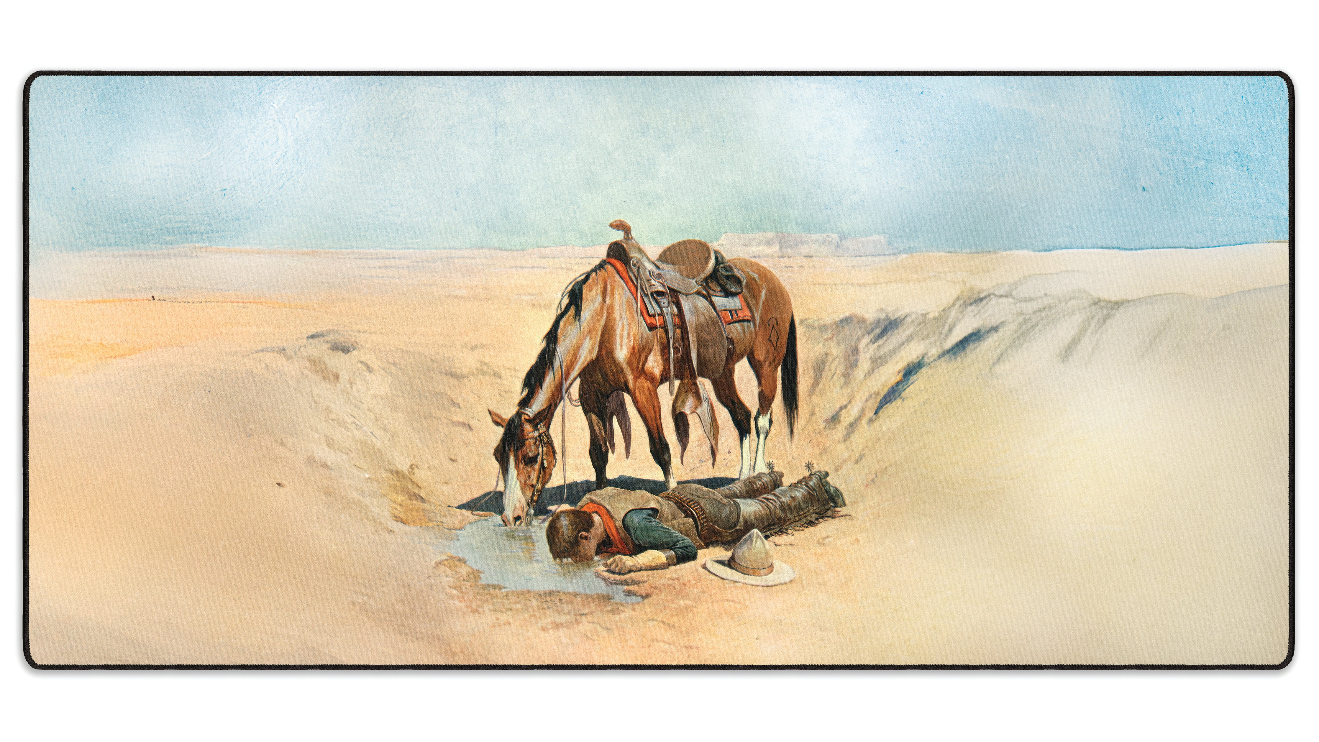 The Water Hole by Stanley L Wood - The Mousepad Company