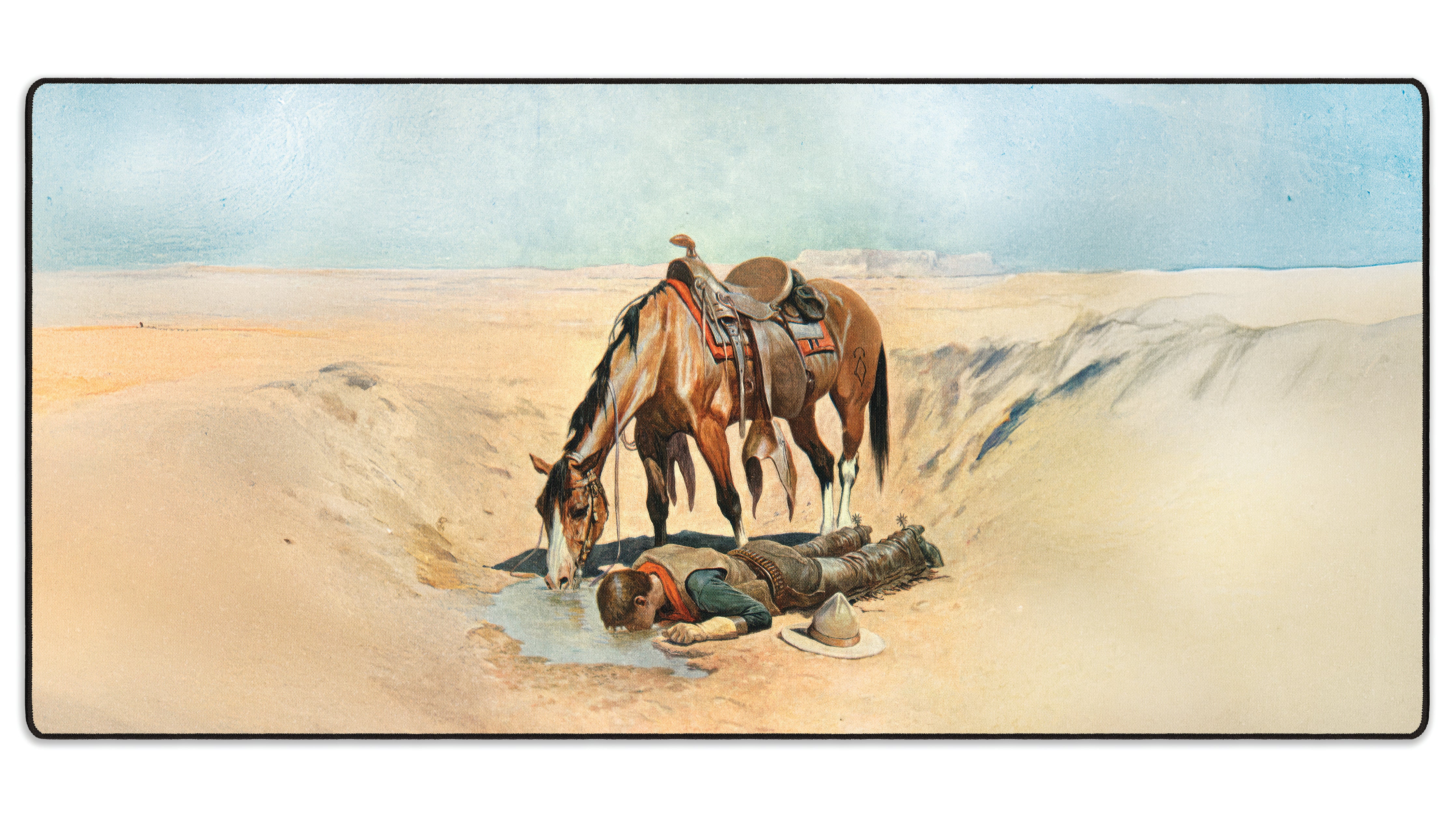 The Water Hole by Stanley L Wood - The Mousepad Company