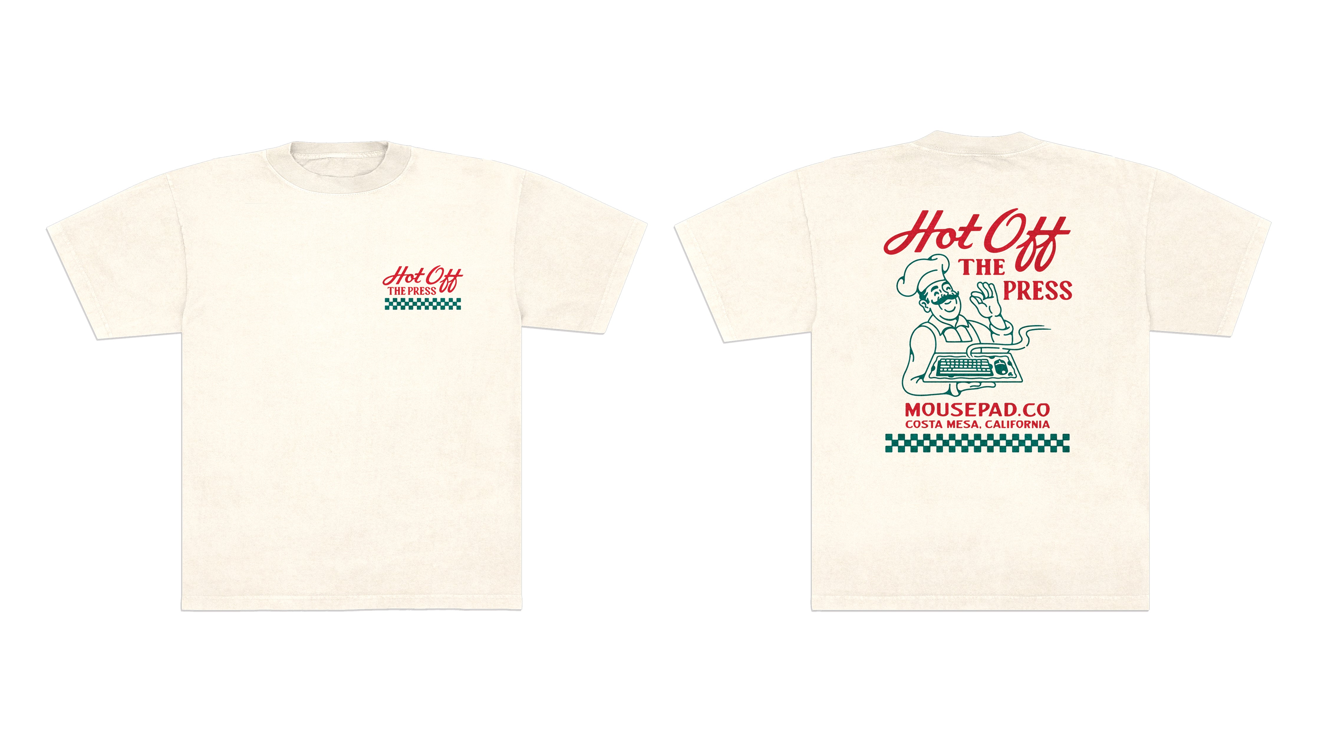 Hot Off the Press - T-Shirt - The Mousepad Company