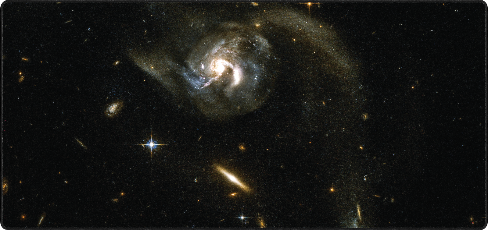 Hubble Interacting Galaxy NGC 6090