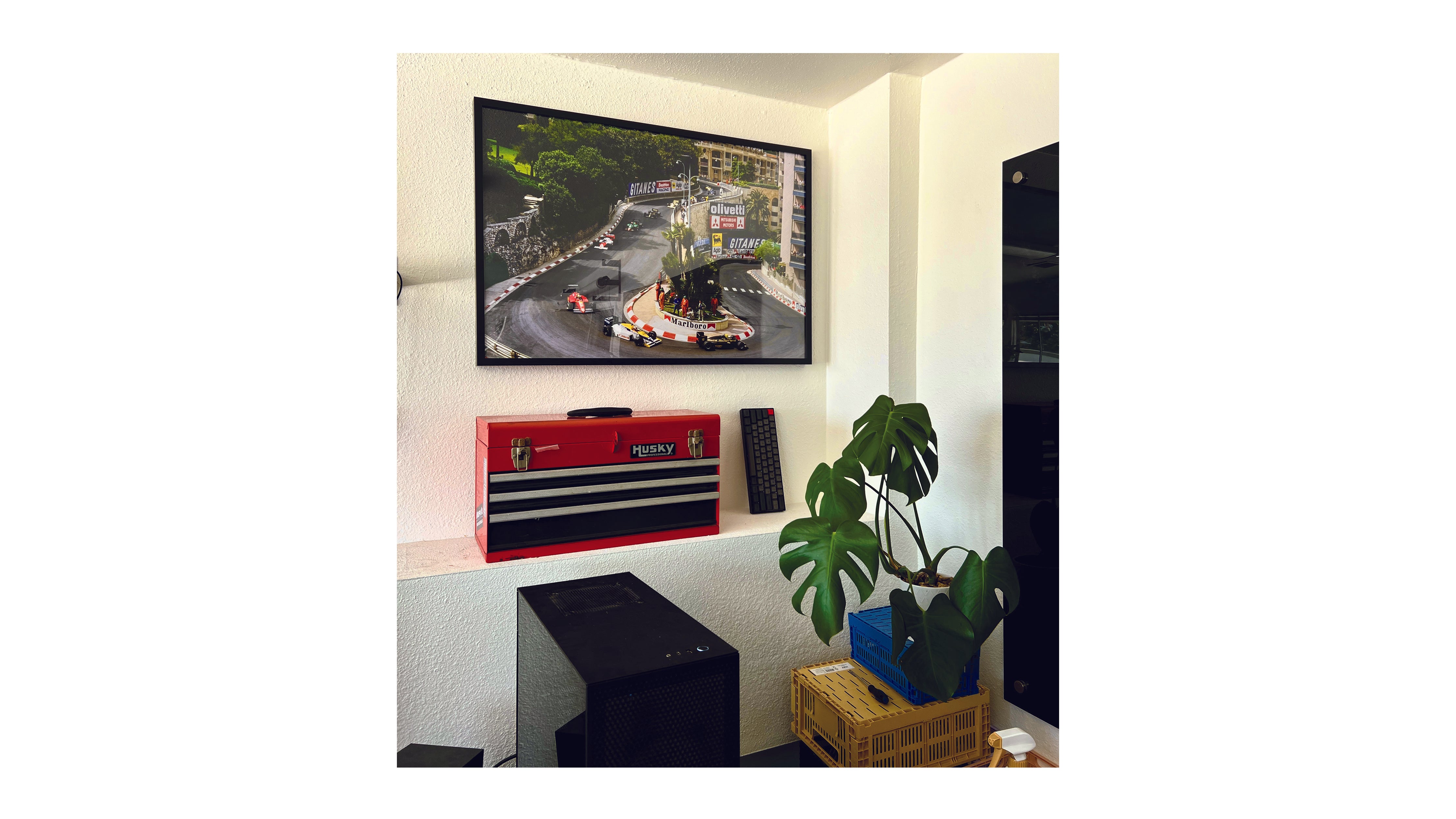 Giant Poster - Monaco GP, '85 - The Mousepad Company