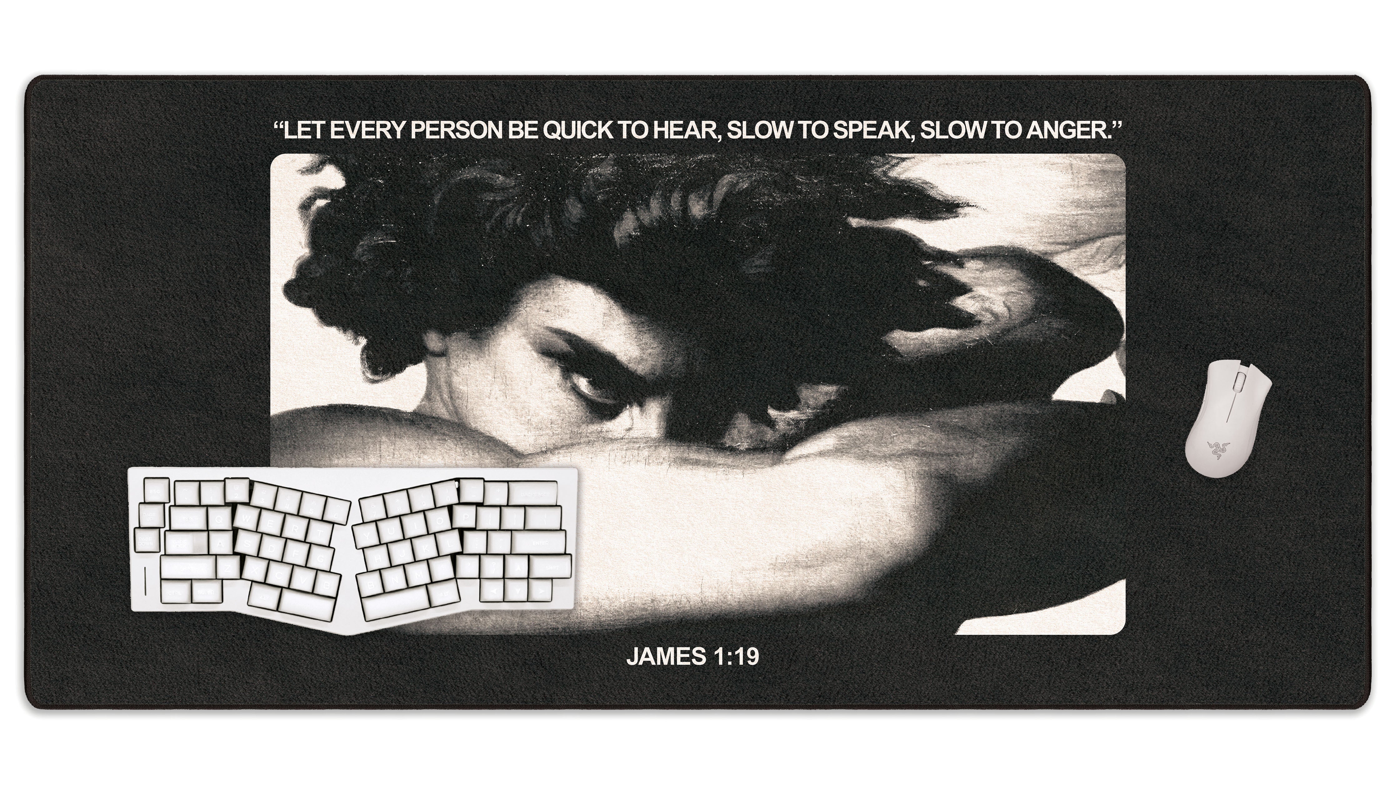 James 1:19 - The Mousepad Company