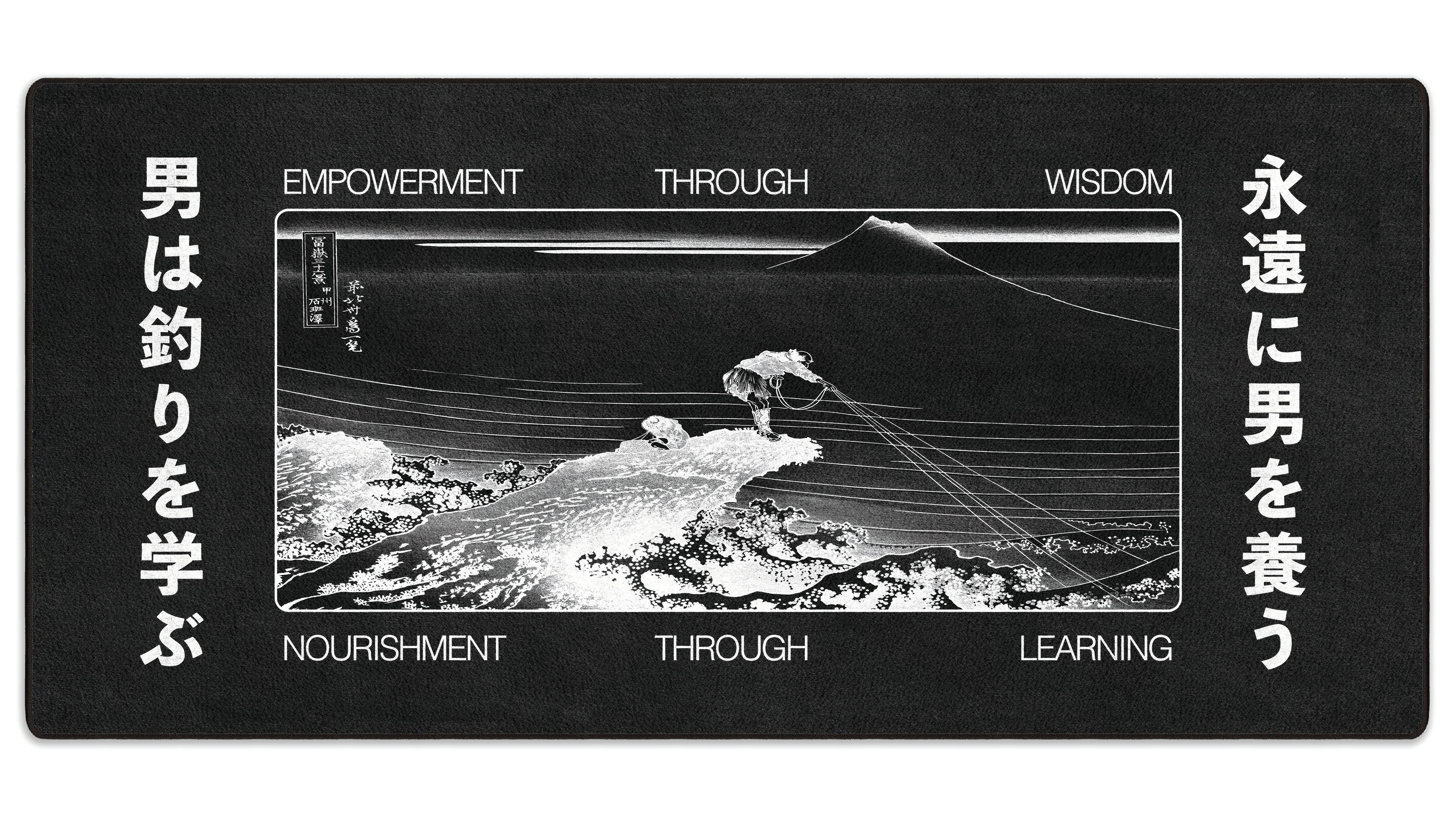 Koshu Kajikazawa By Hokusai - The Mousepad Company