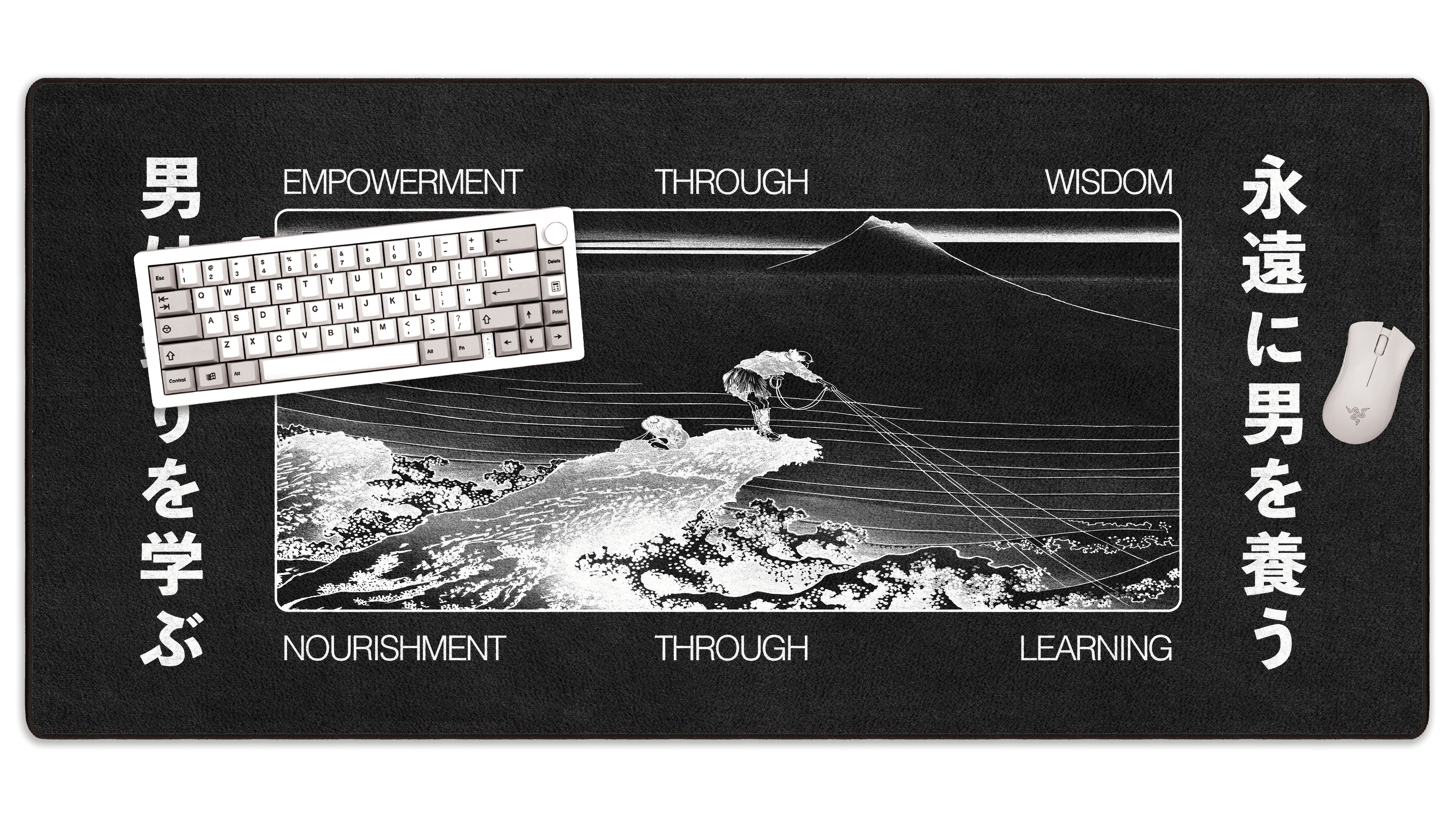 Koshu Kajikazawa By Hokusai - The Mousepad Company