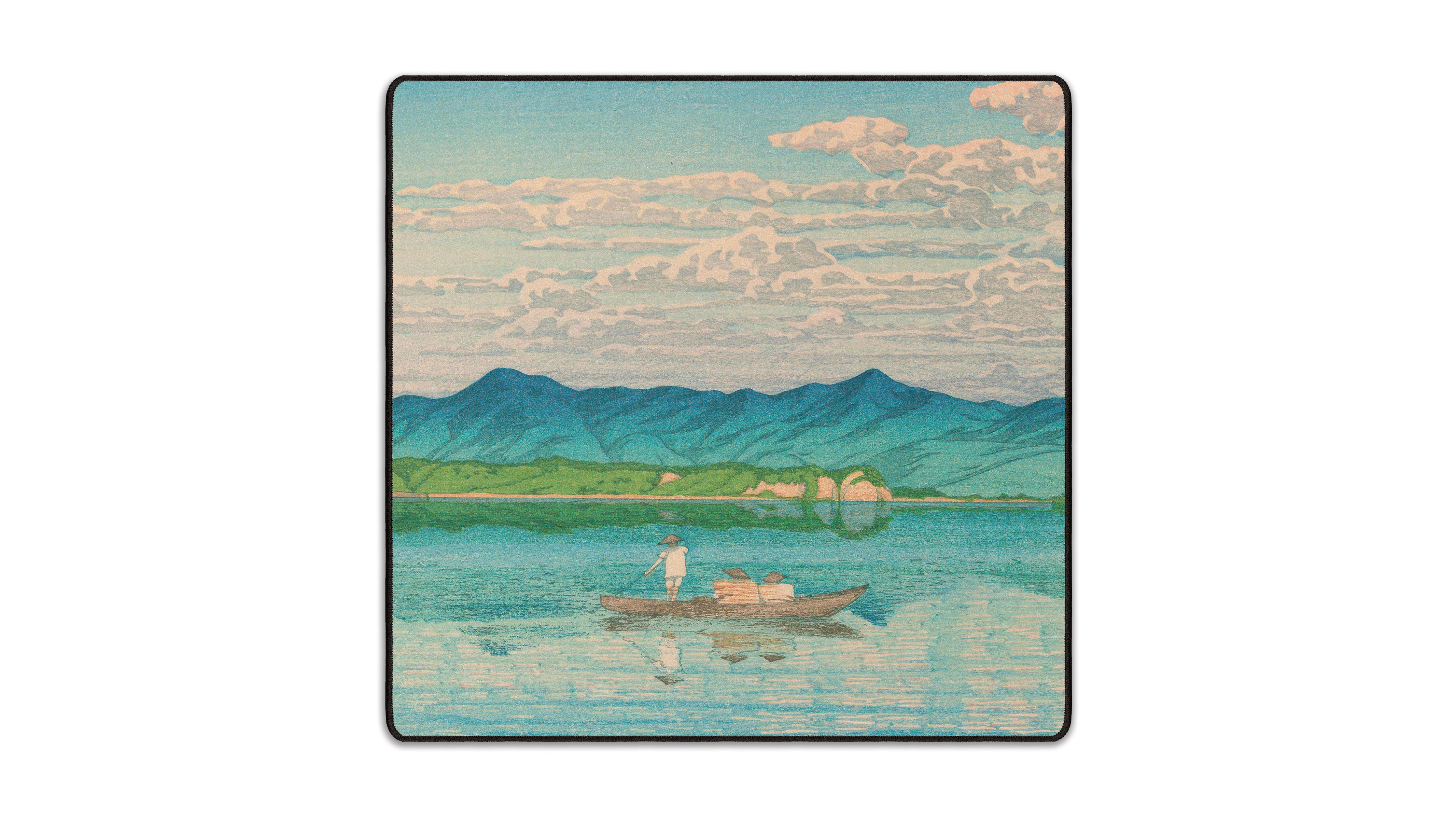 Lake Hamana, by Hasui - The Mousepad Company