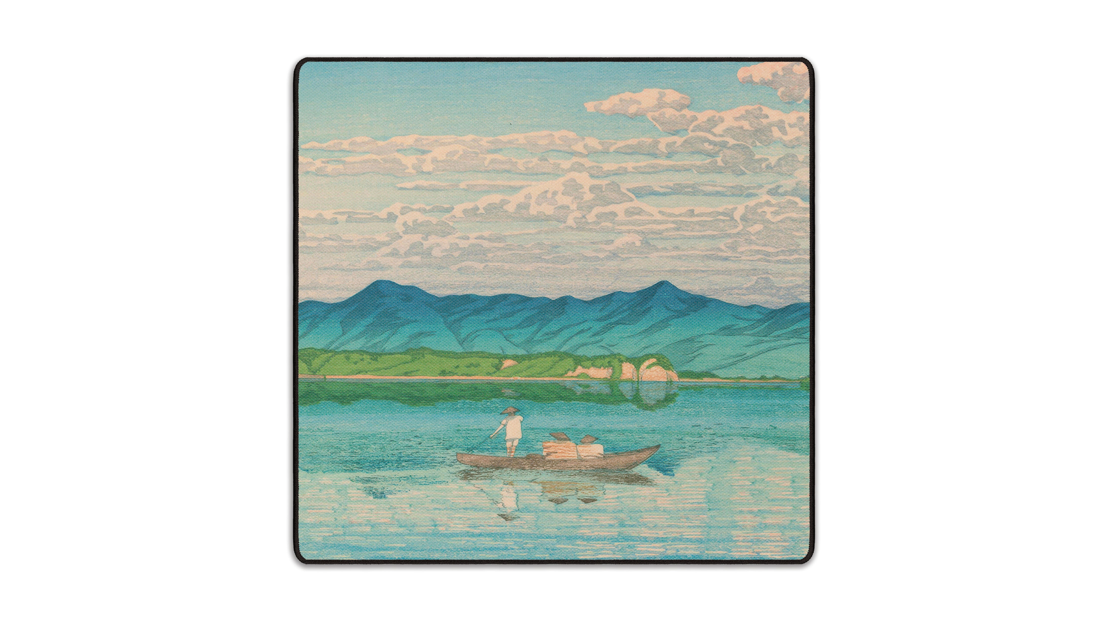 Lake Hamana, by Hasui - The Mousepad Company