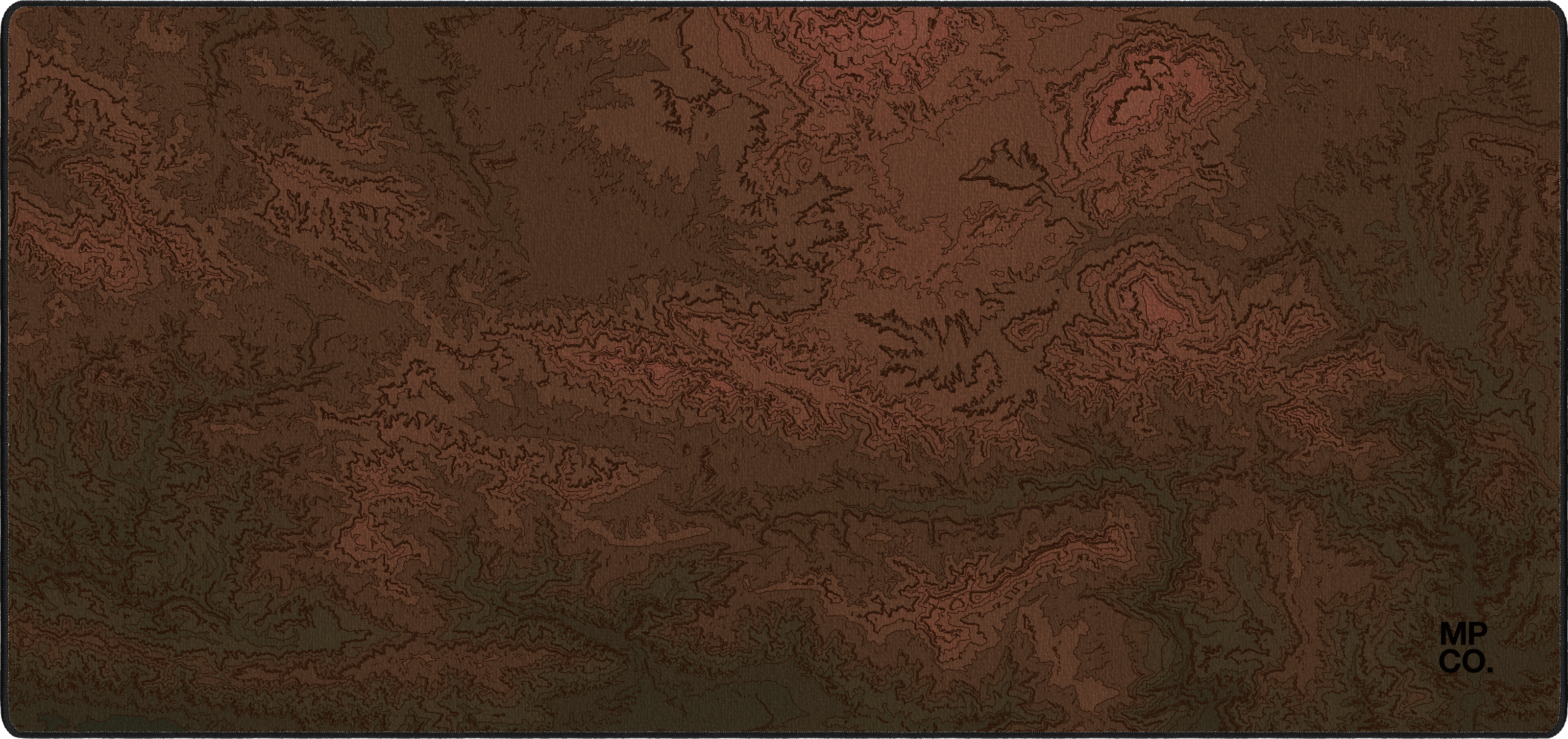 Map mousepad thumbnail, Red, Large/XXL