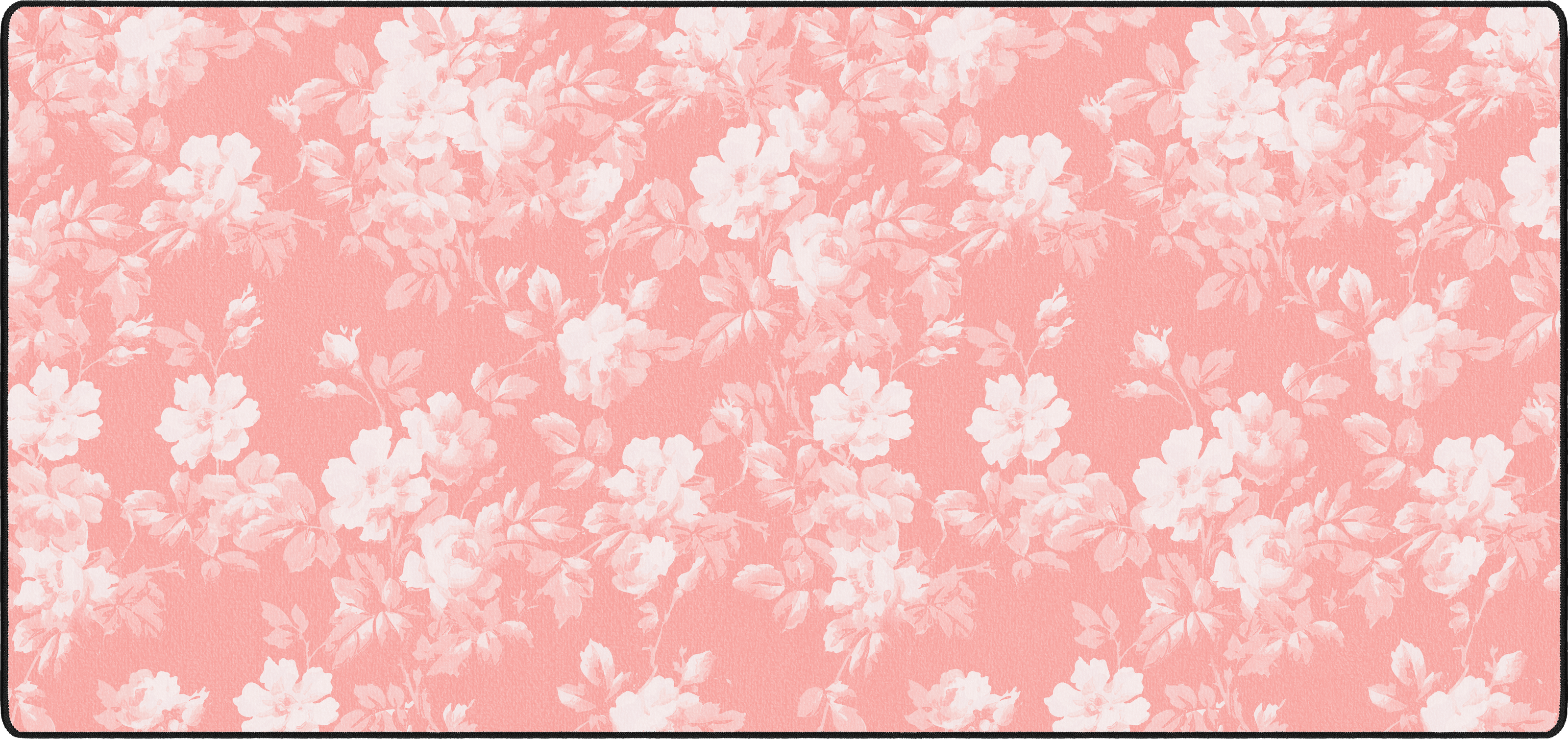 Midnight Blooms mousepad thumbnail, Pink, Large/XXL
