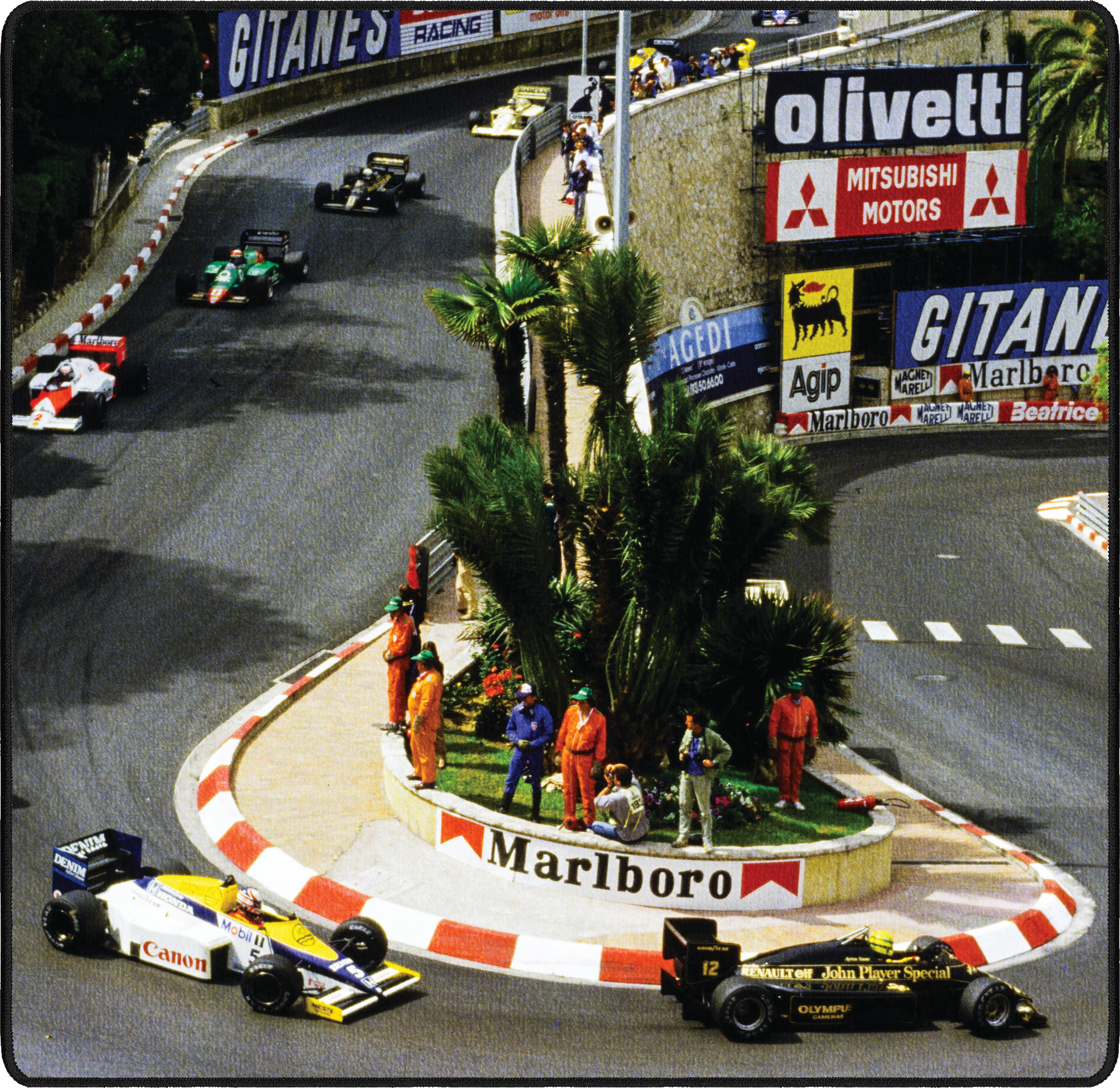 Monaco GP, '85 mousepad thumbnail, Original, Medium/Small