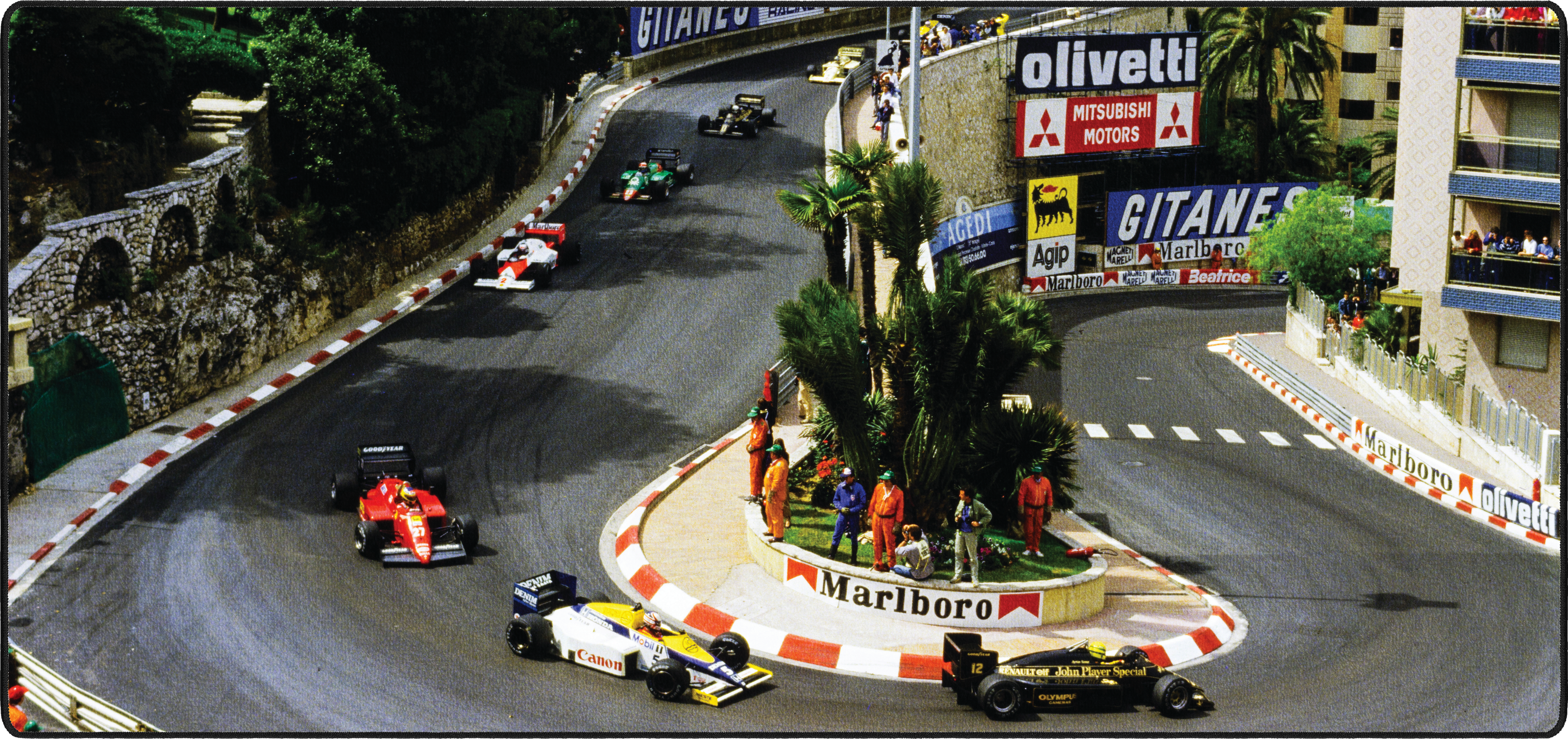 Monaco GP, '85 mousepad thumbnail, Original, Large/XXL