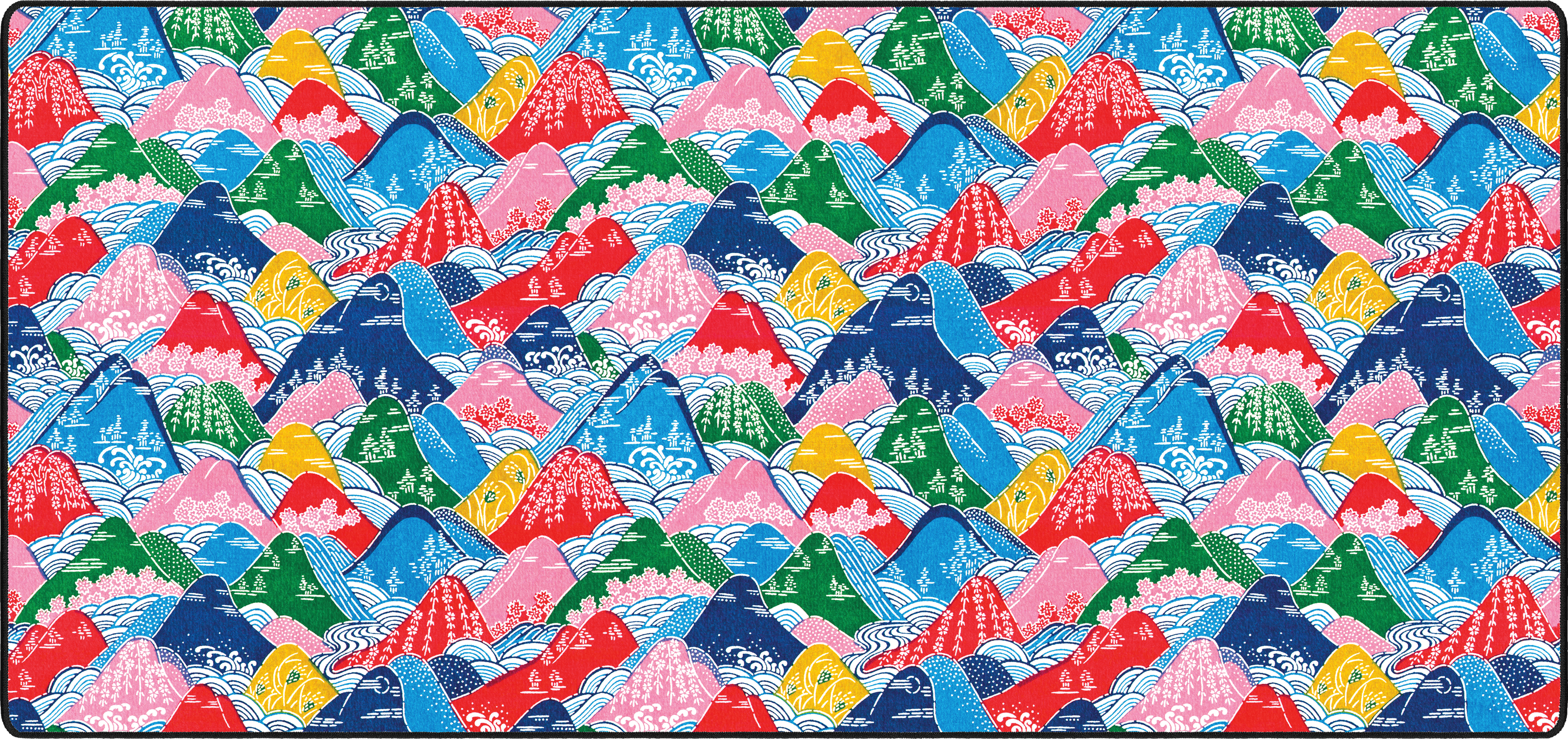 Mountains mousepad thumbnail, Original, Large/XXL