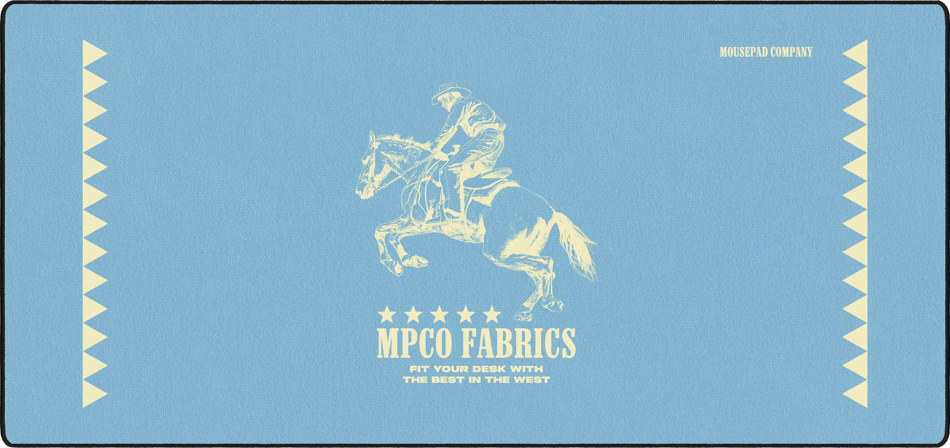MPCO Fabrics mousepad thumbnail, Sky Blue, Large/XXL