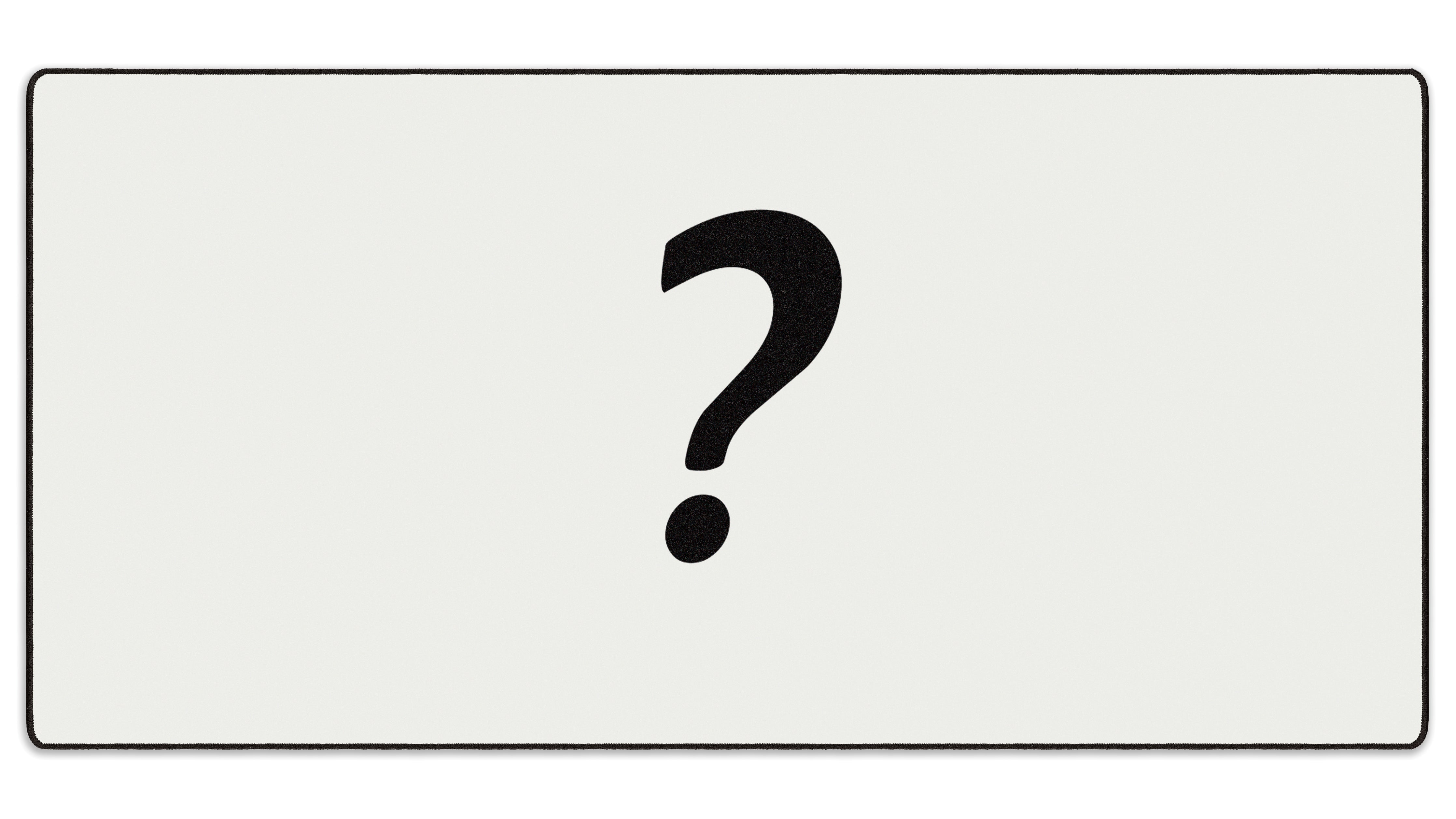 Mystery Mousepad *Misprinted* *Promo* - The Mousepad Company