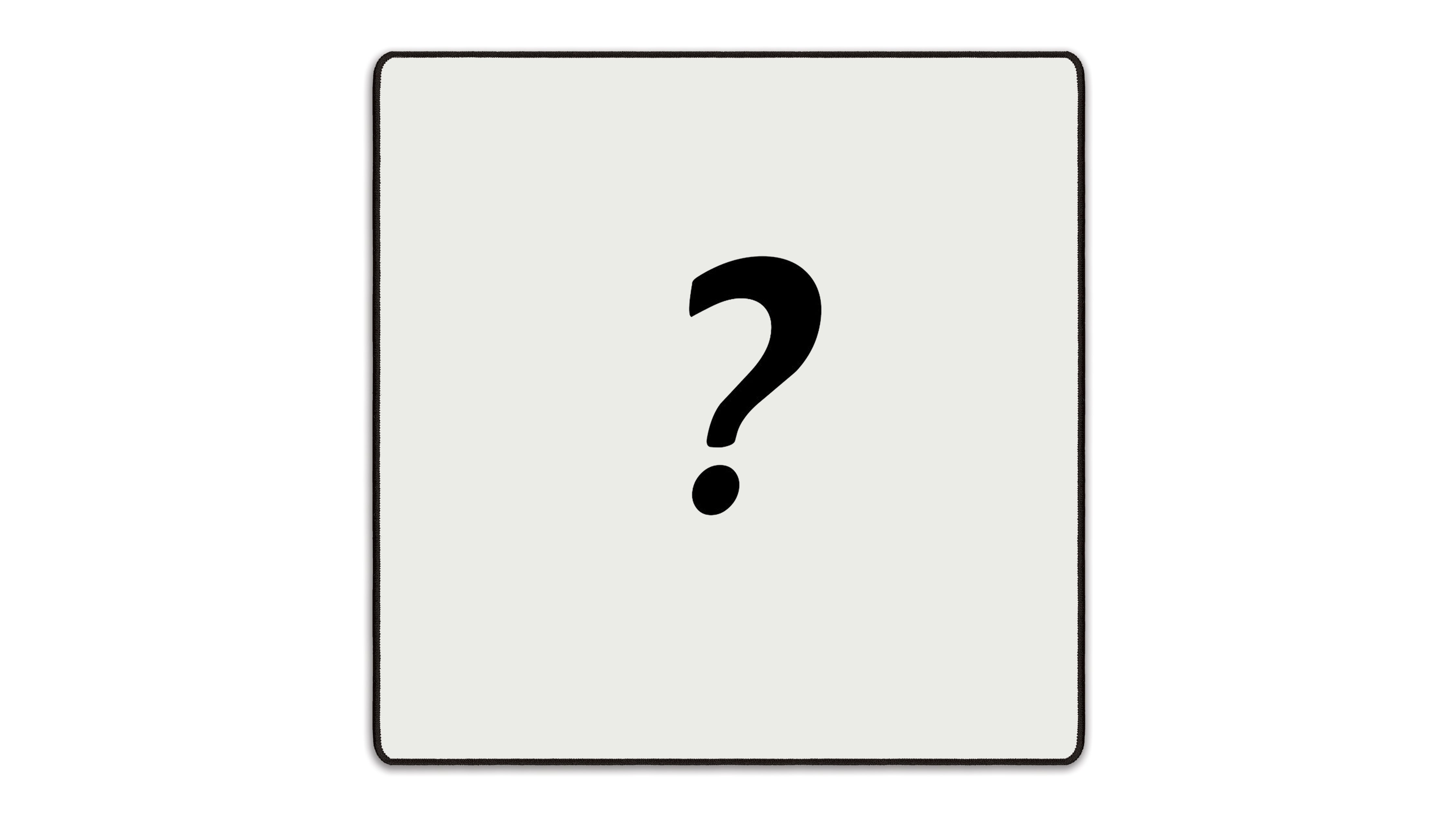 Mystery Mousepad *Misprinted* *Promo* - The Mousepad Company