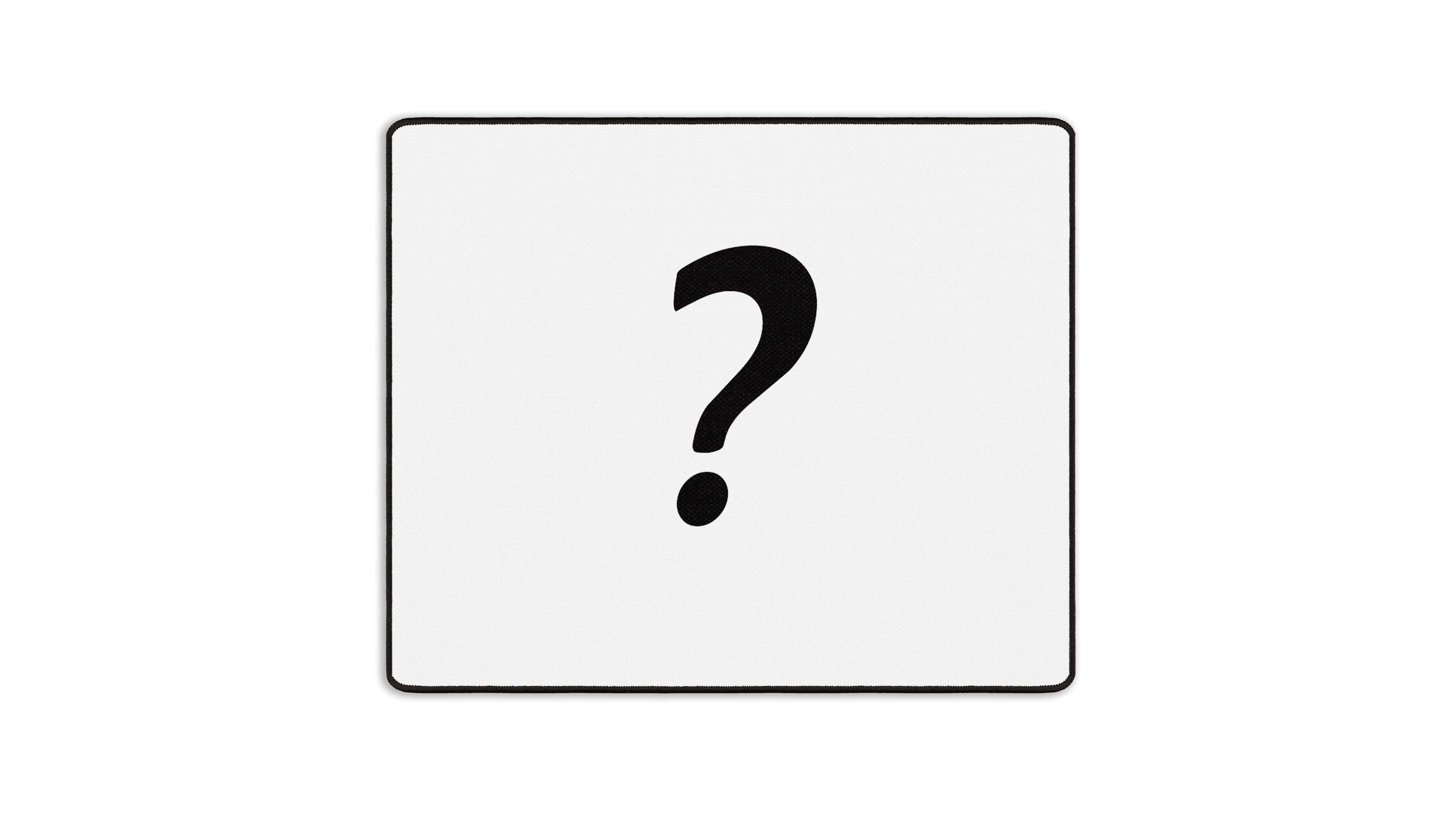 Mystery Mousepad *Misprinted* *Promo* - The Mousepad Company