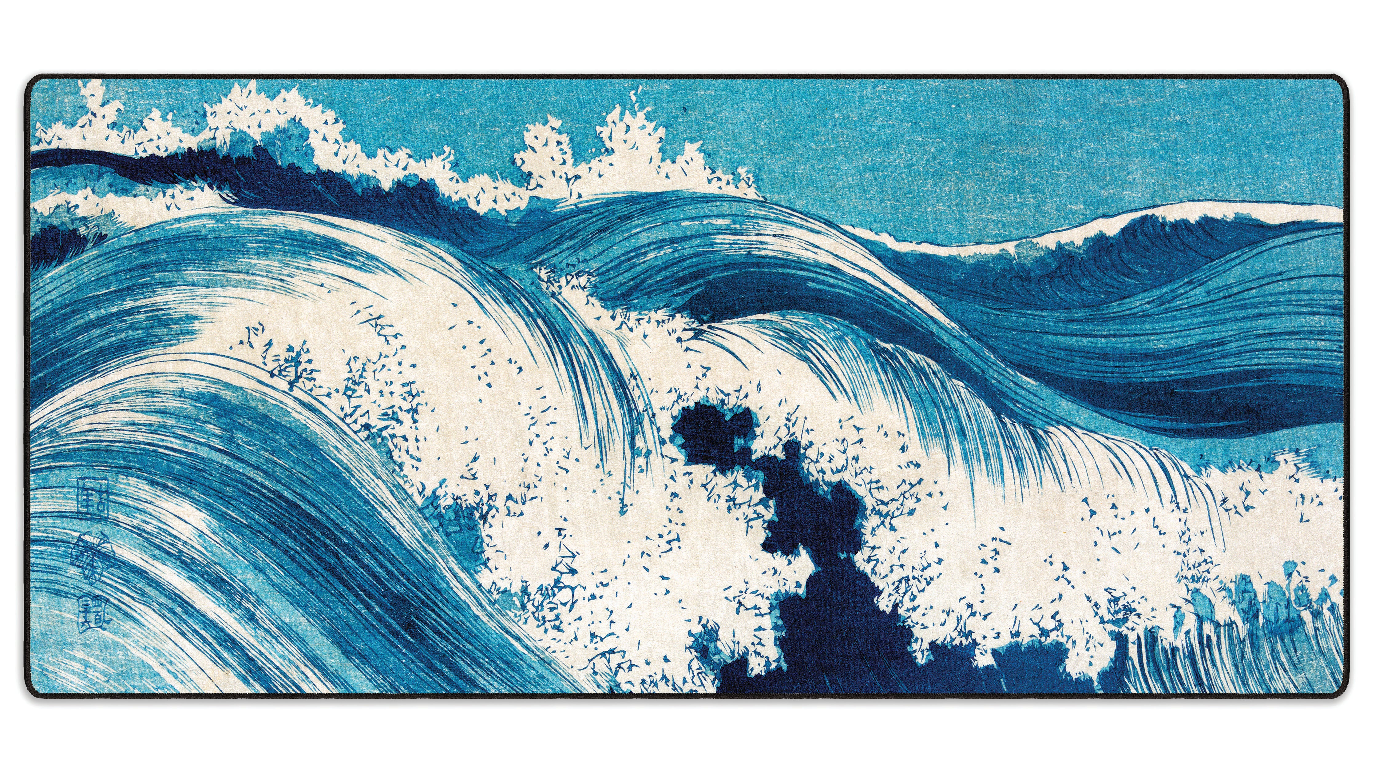 Ocean Waves by Uehara Konen - The Mousepad Company