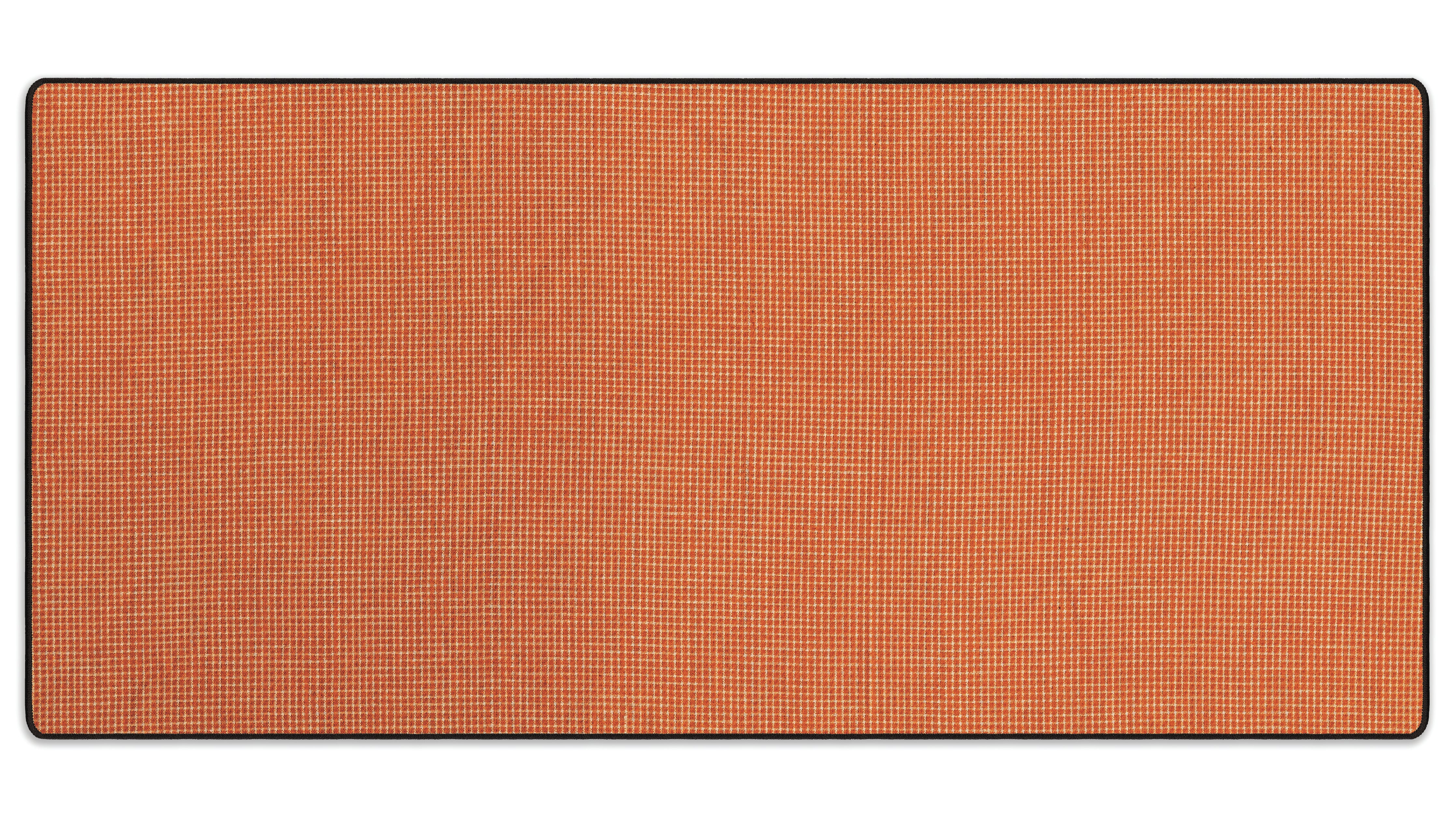 Orange Pin Check - The Mousepad Company