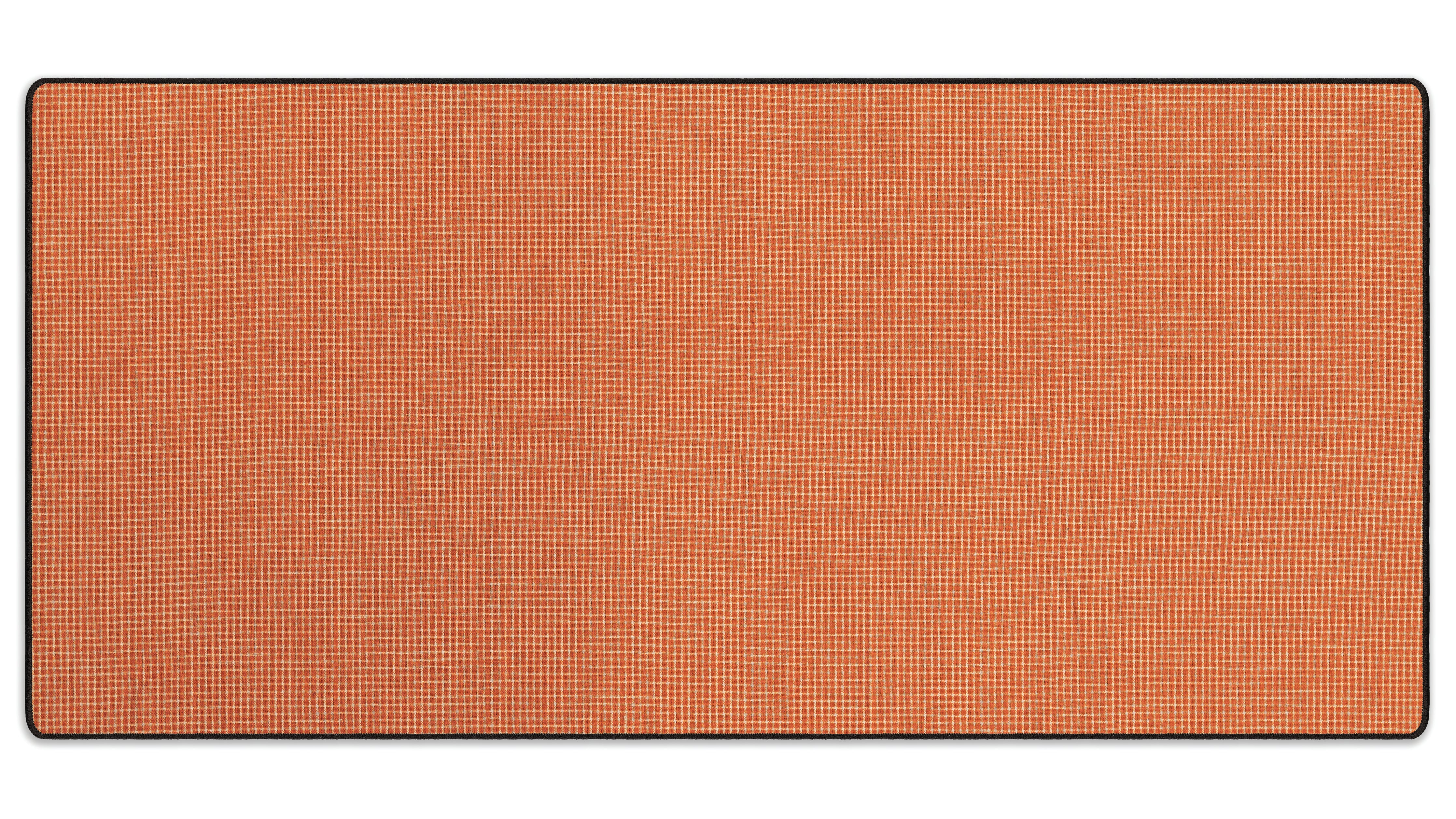 Orange Pin Check - The Mousepad Company