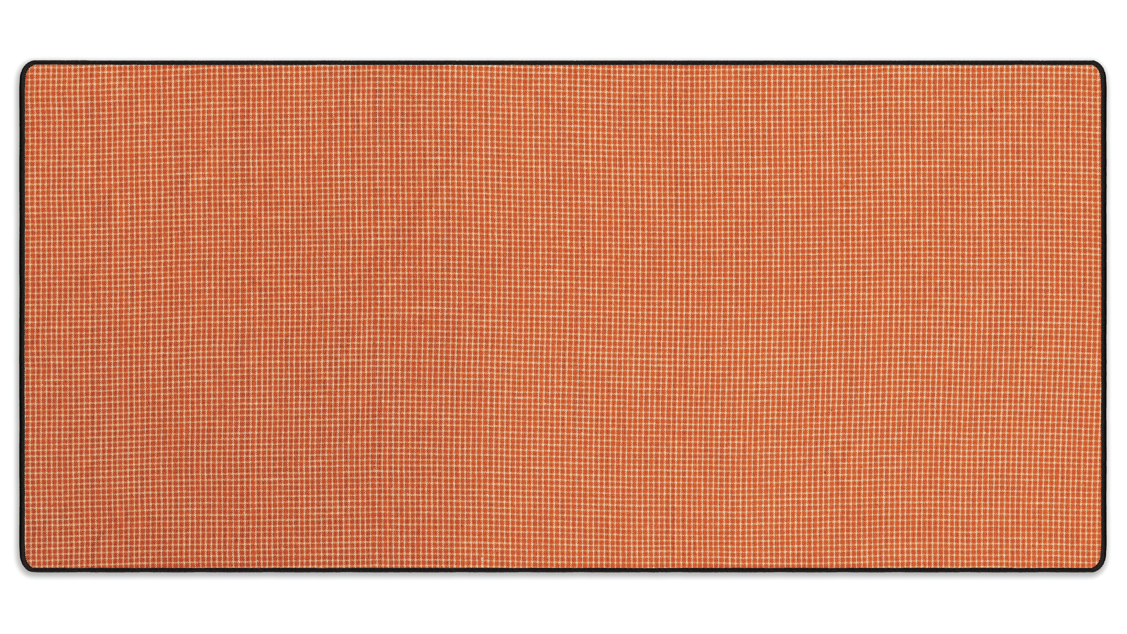 Orange Pin Check - The Mousepad Company