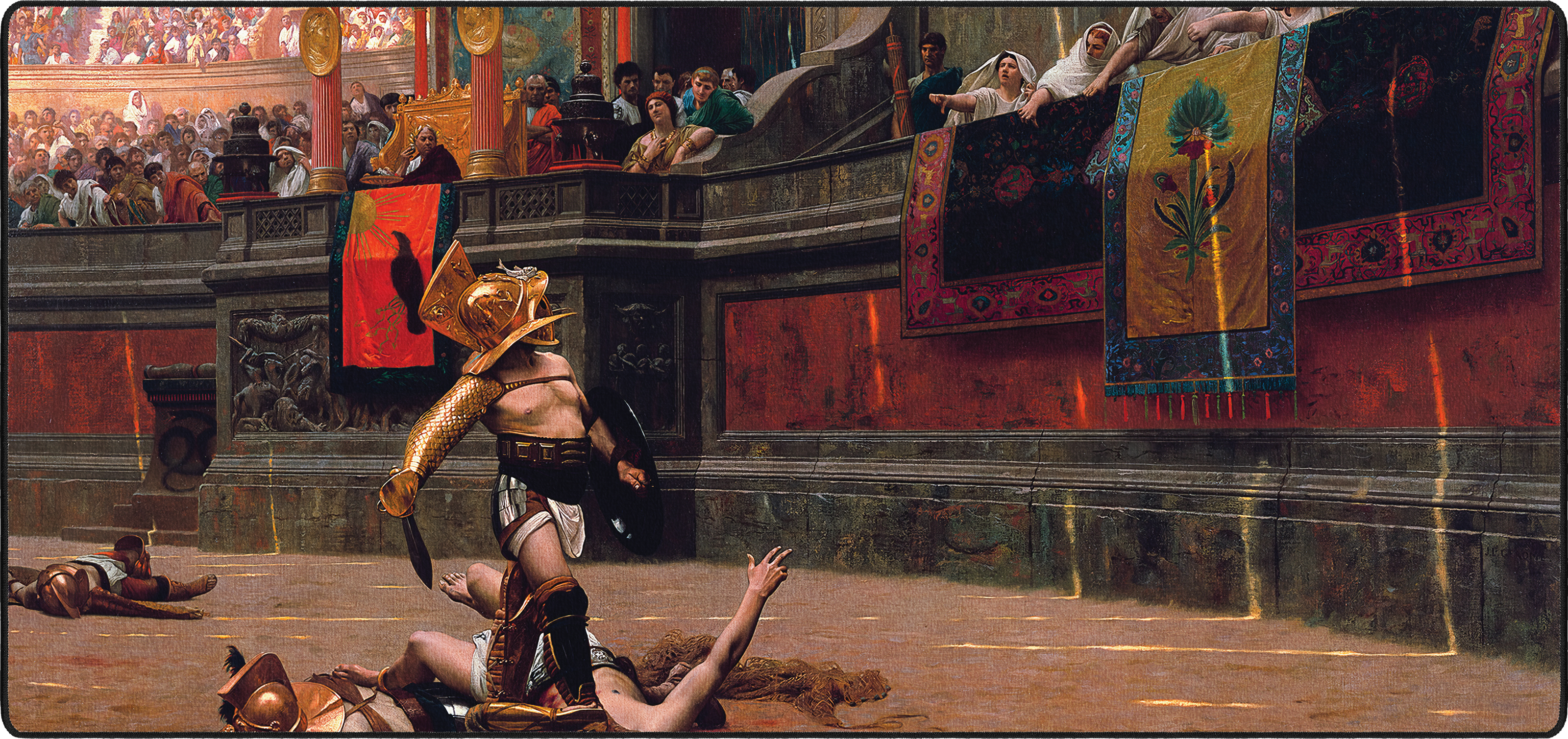 Pollice Verso mousepad thumbnail, Original, Large/XXL