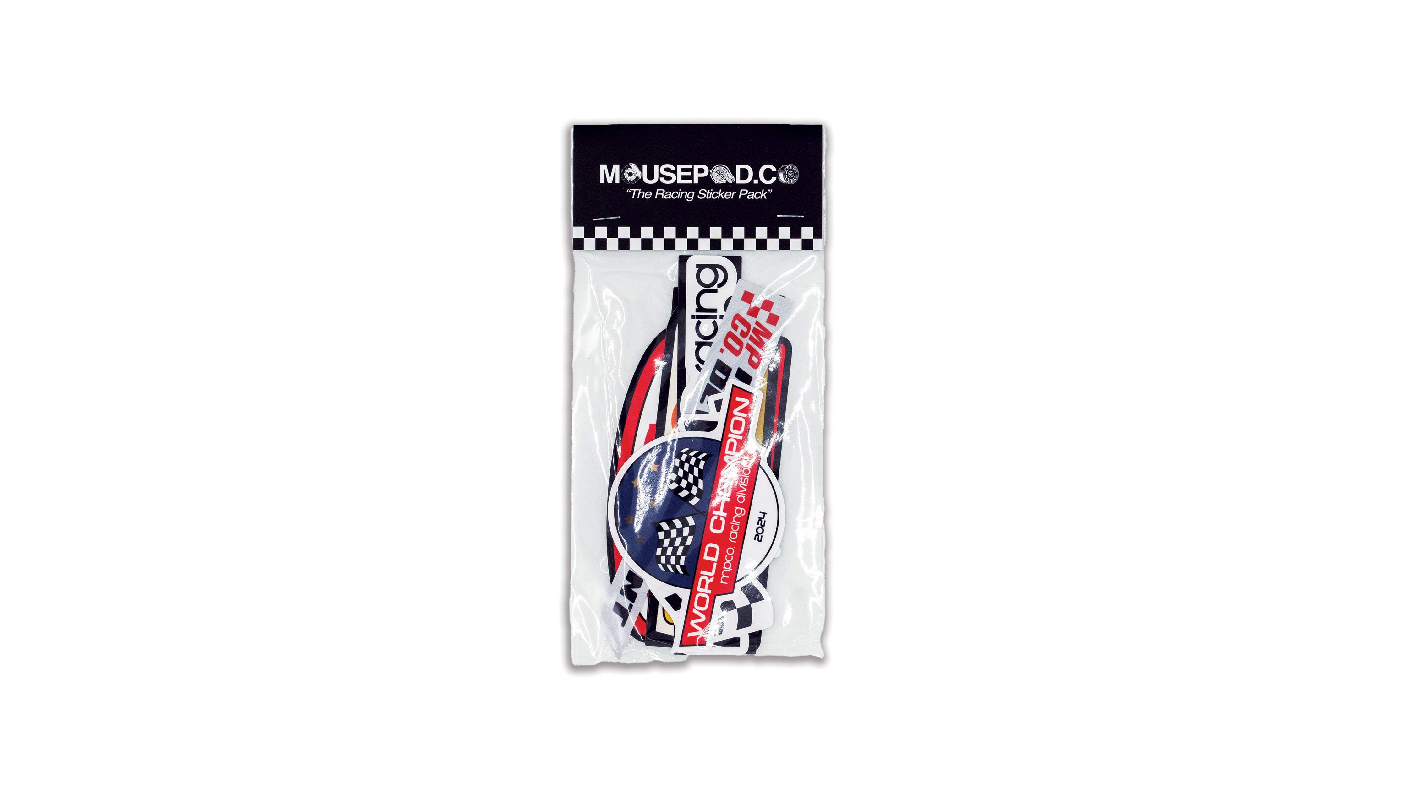 "The Racing Sticker Pack" - The Mousepad Company