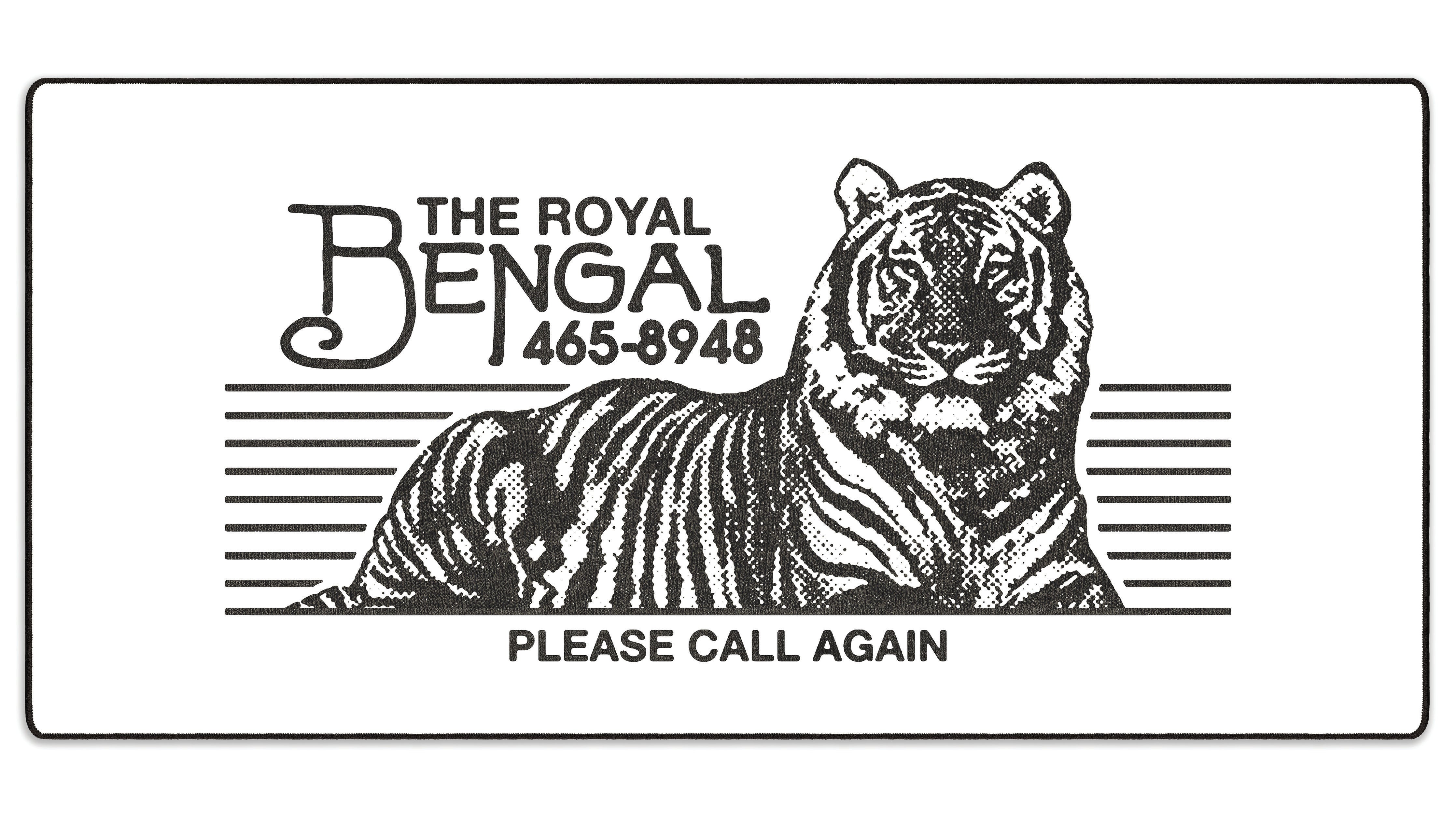 The Royal Bengal by OZGMX - The Mousepad Company